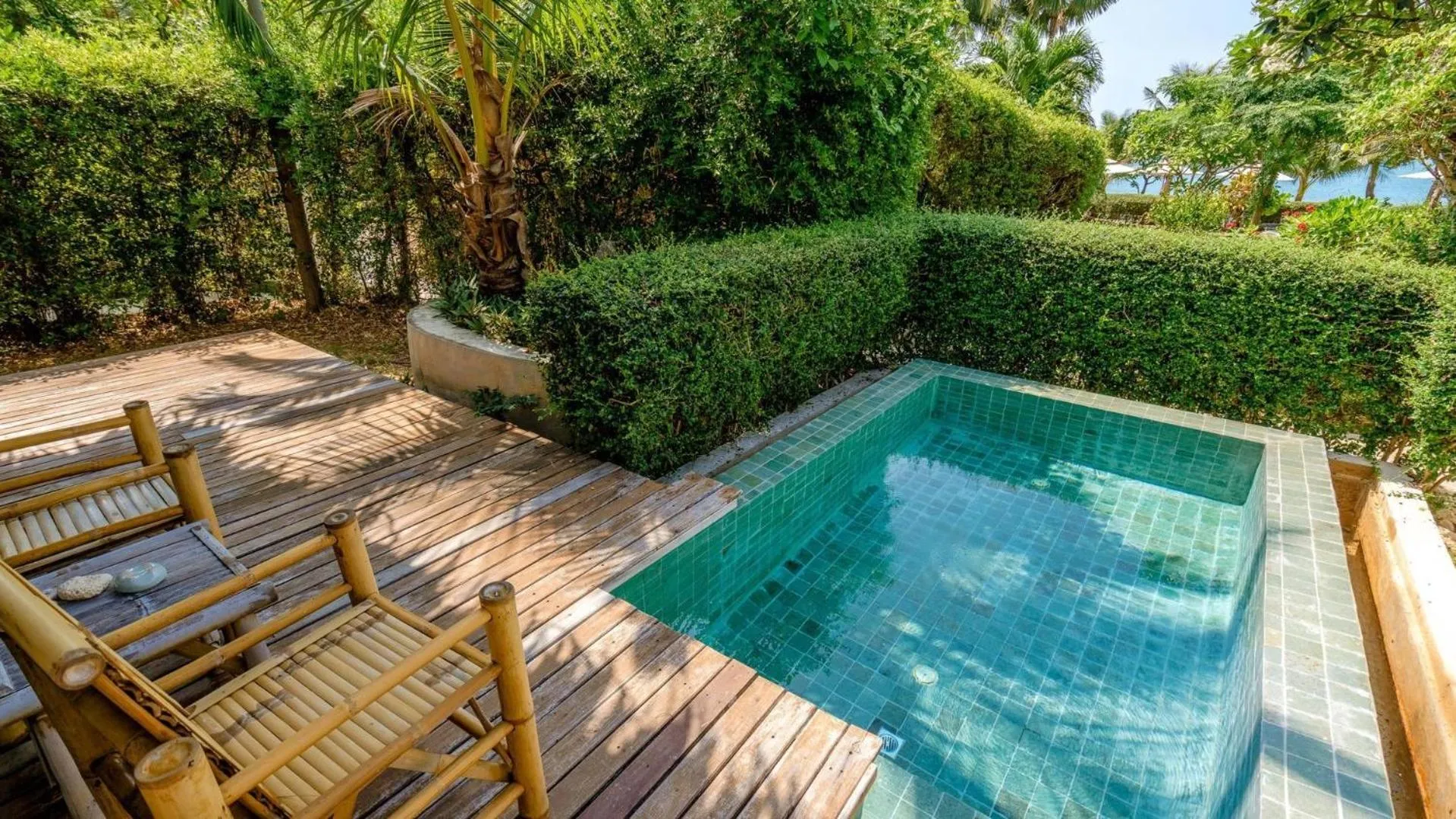 Pool view in Sea Dance Resort