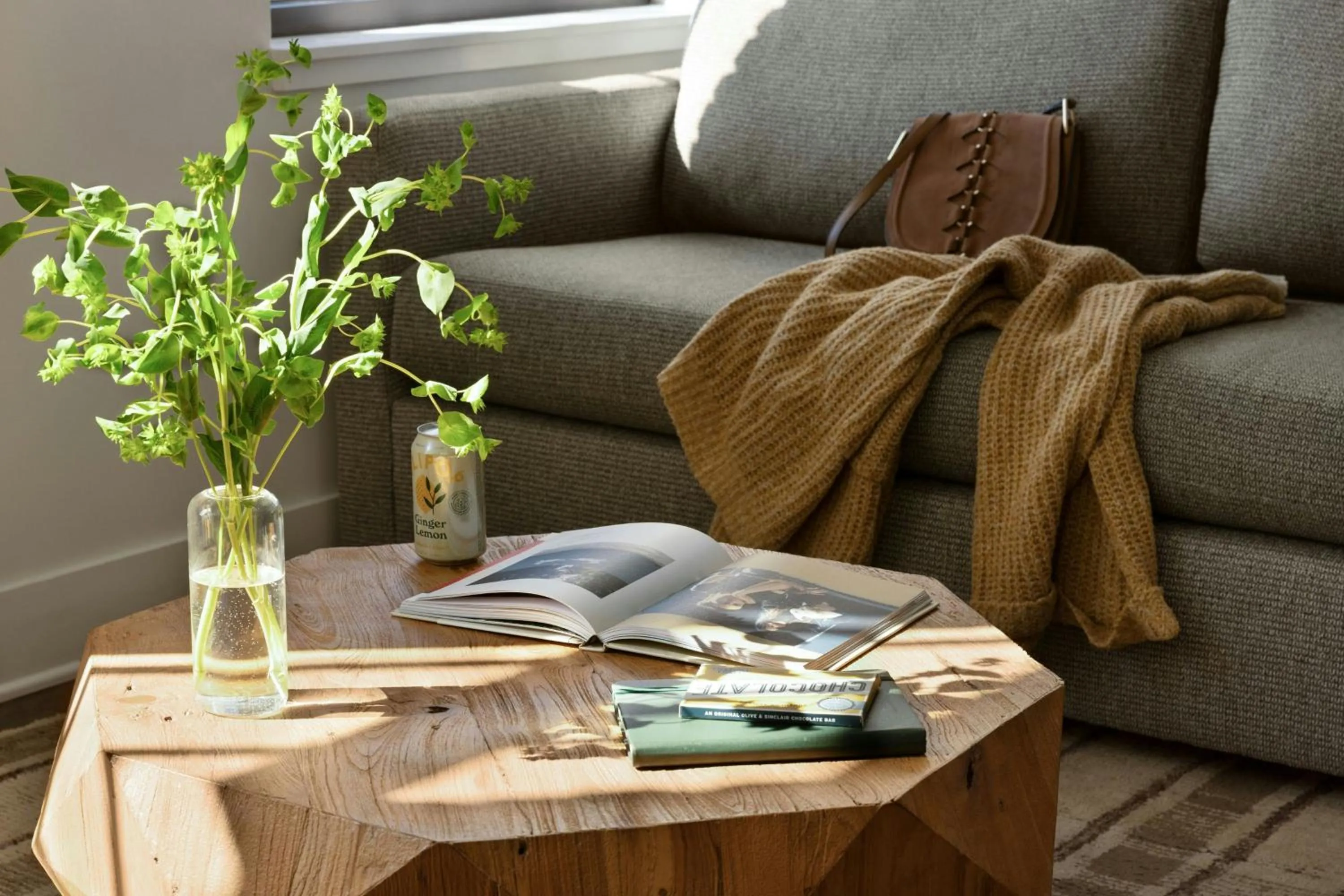 Living room in Sonder by Marriott Bonvoy Dovetail Apartments Downtown