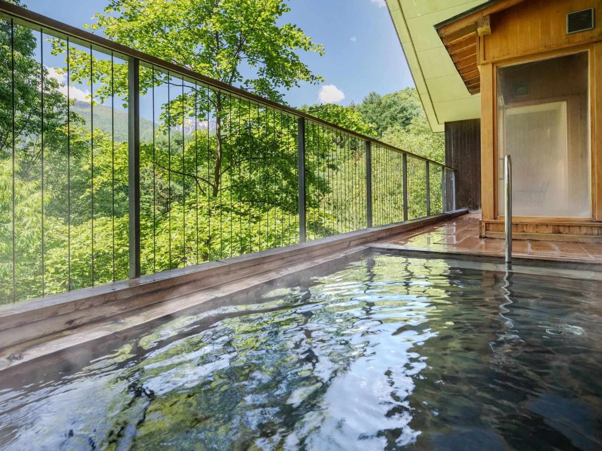 Open Air Bath in Izumigo AMBIENT Azumino Hotel