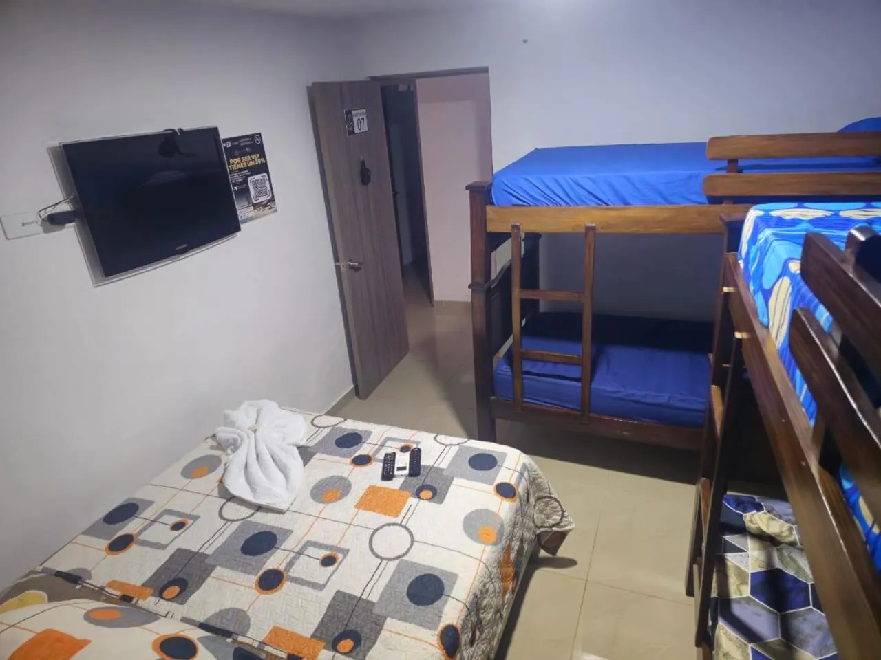 Bed in Apartaestudios Galanni