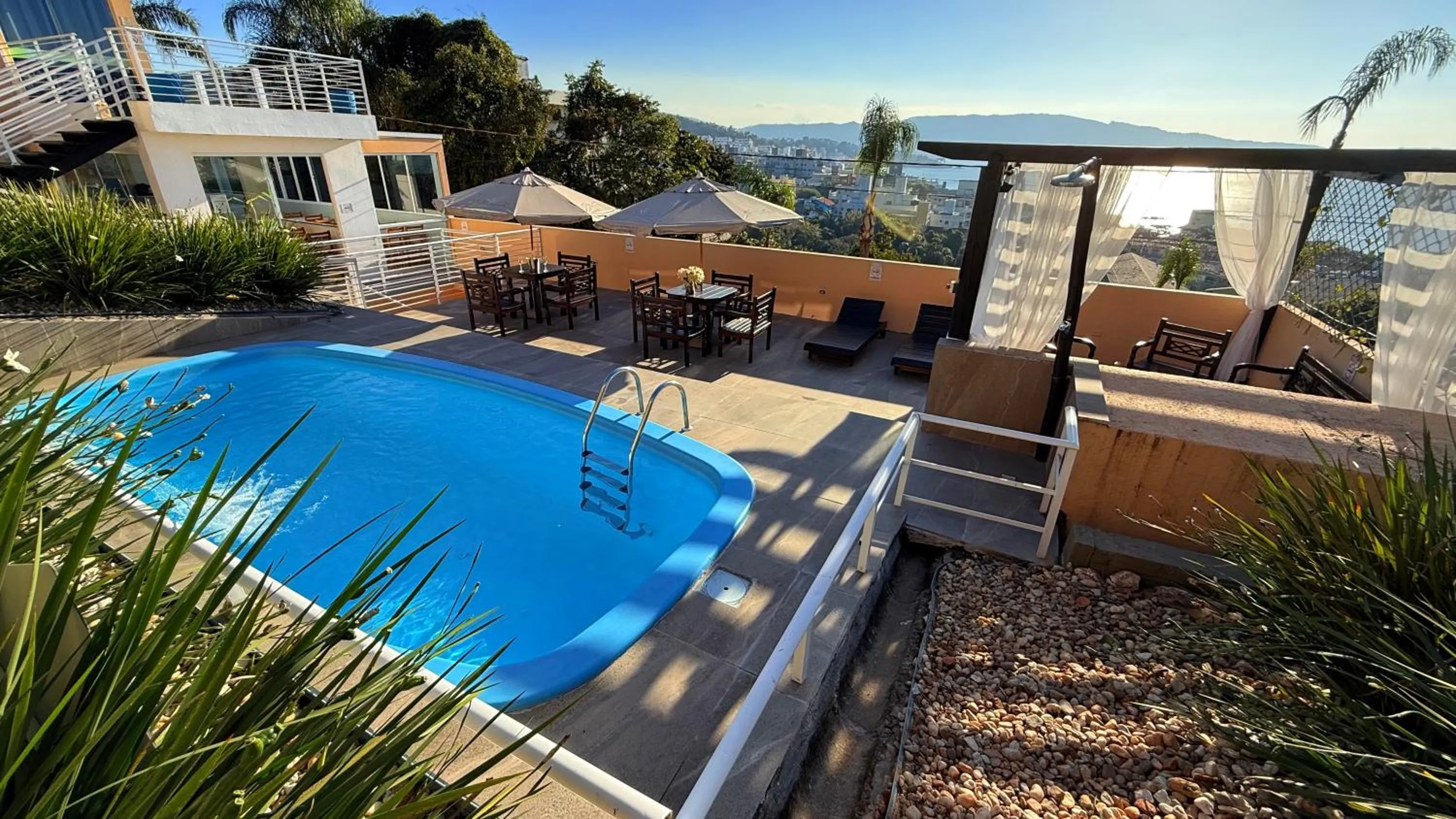 Patio in Pousada Vila do Navegante