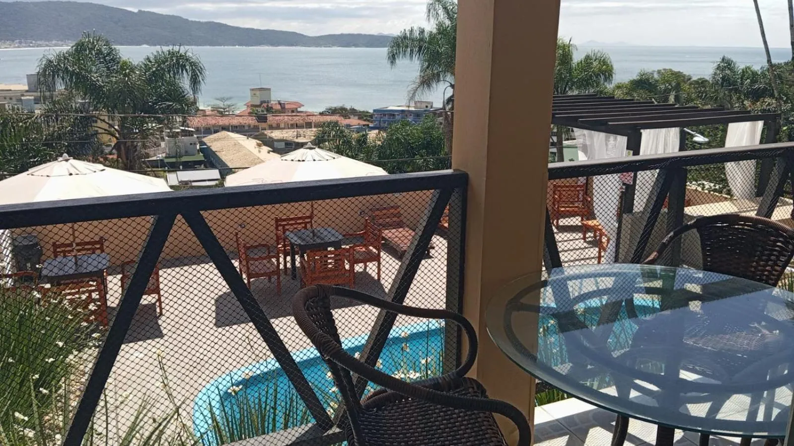 Balcony/Terrace in Pousada Vila do Navegante