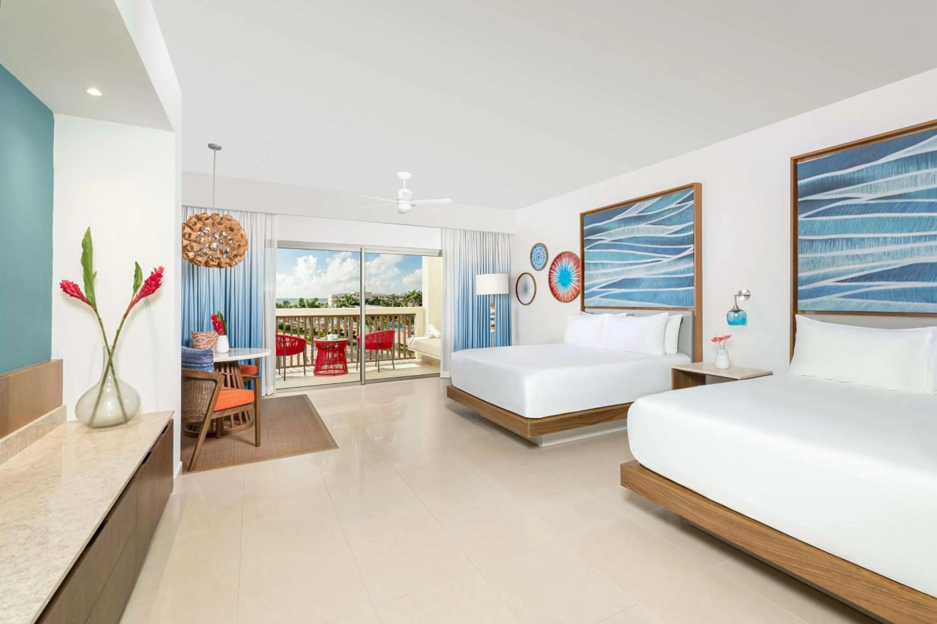 Photo of the whole room, Bed in Dreams Puerto Morelos Resort & Spa - All Inclusive