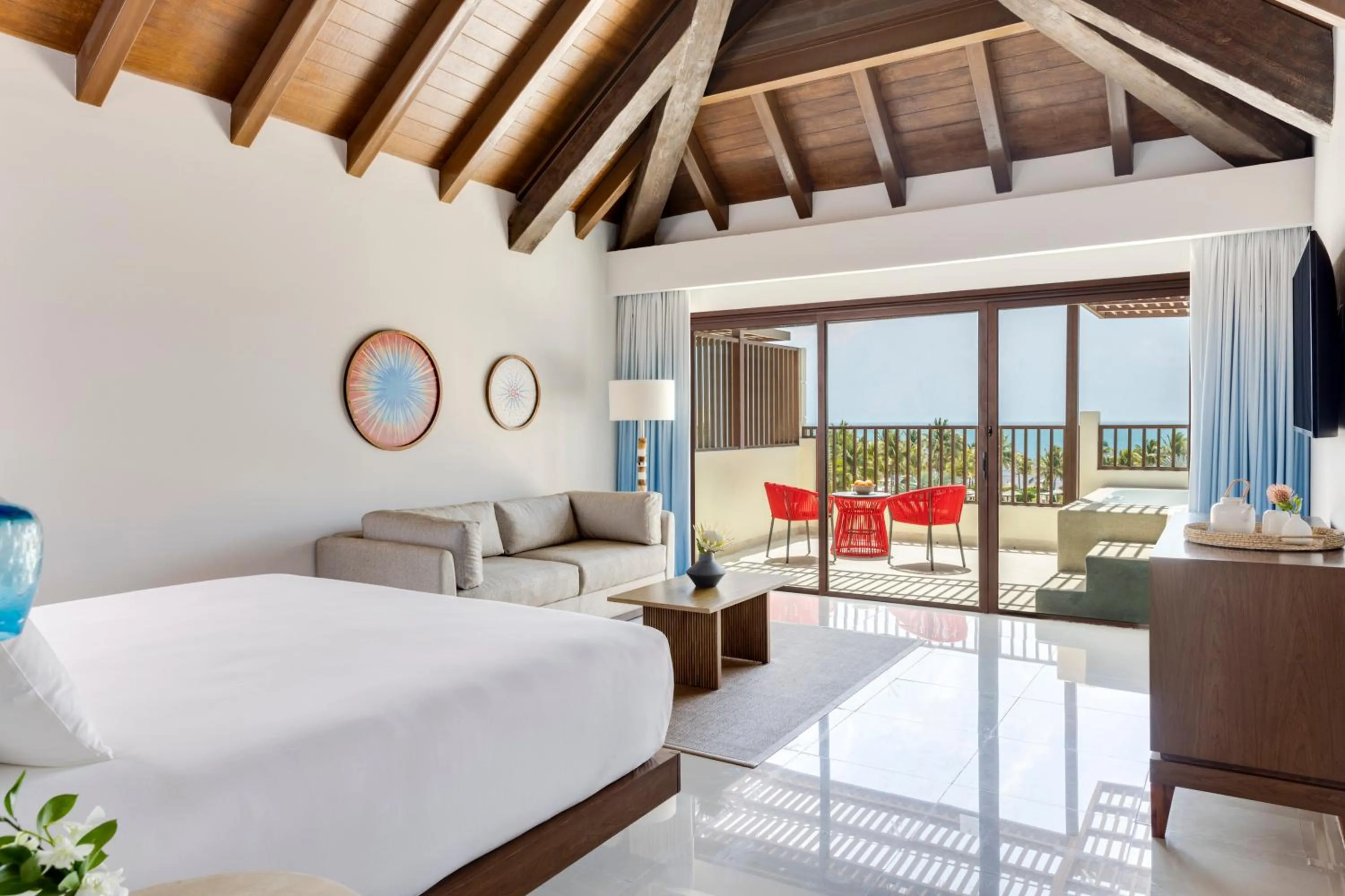 Bedroom, Bed in Dreams Puerto Morelos Resort & Spa - All Inclusive