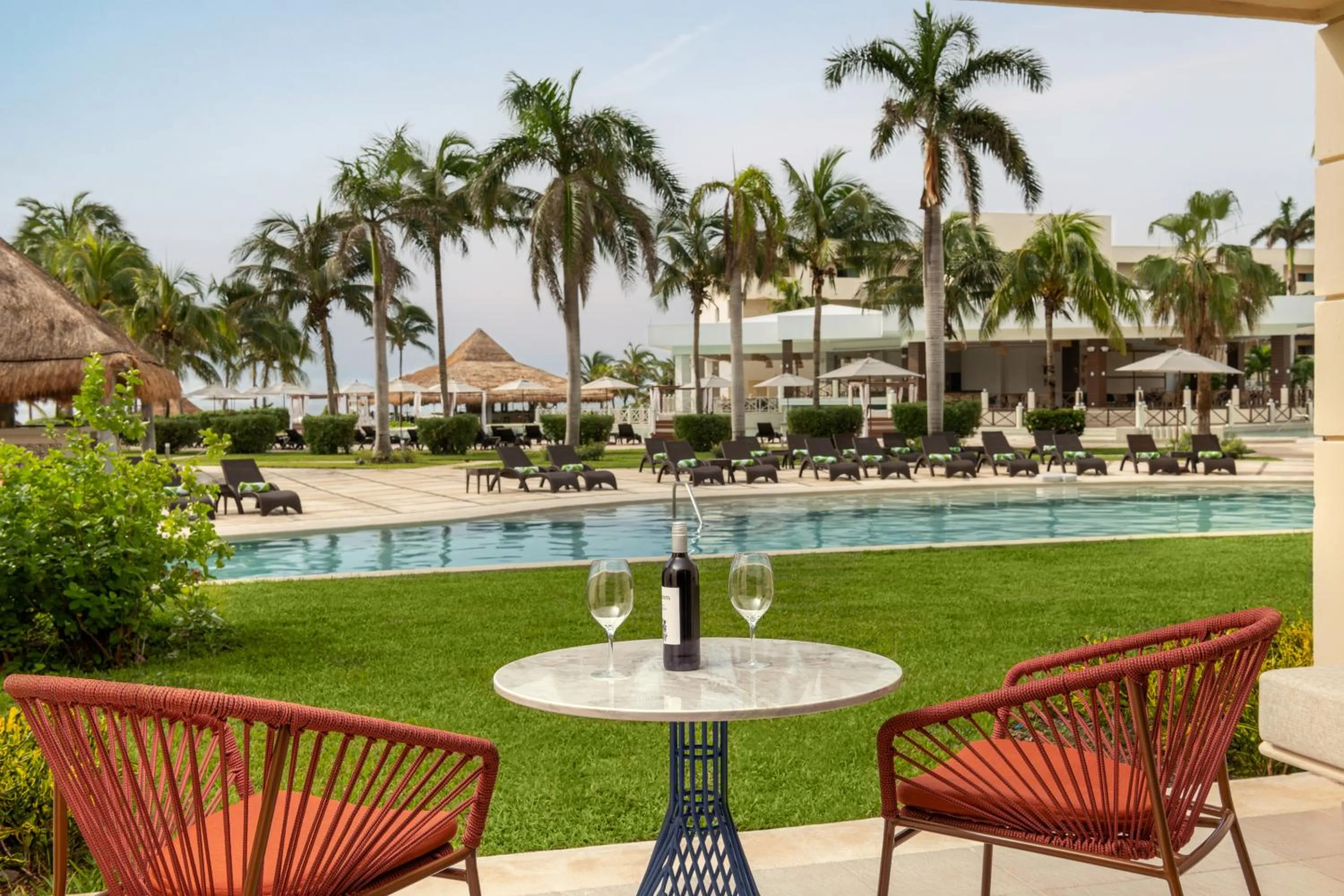 Balcony/Terrace in Dreams Puerto Morelos Resort & Spa - All Inclusive