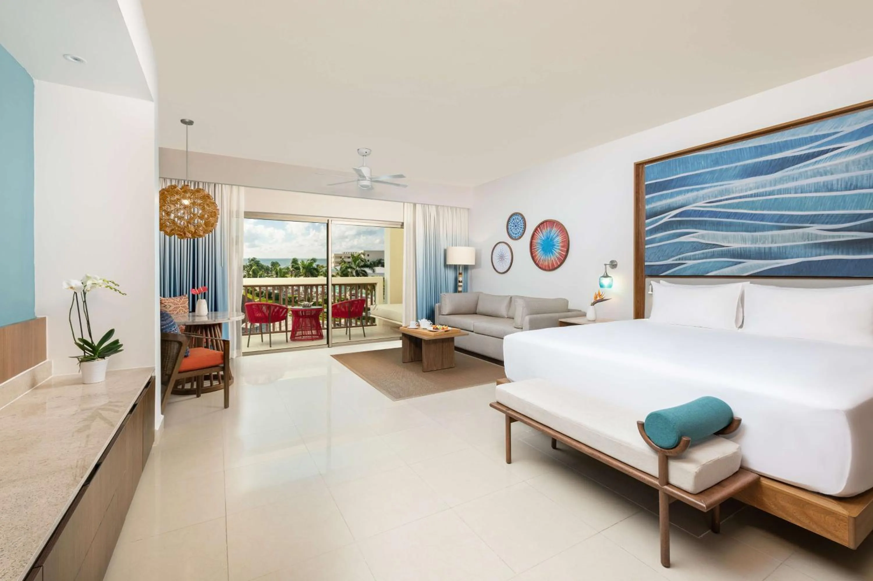 Photo of the whole room, Bed in Dreams Puerto Morelos Resort & Spa - All Inclusive