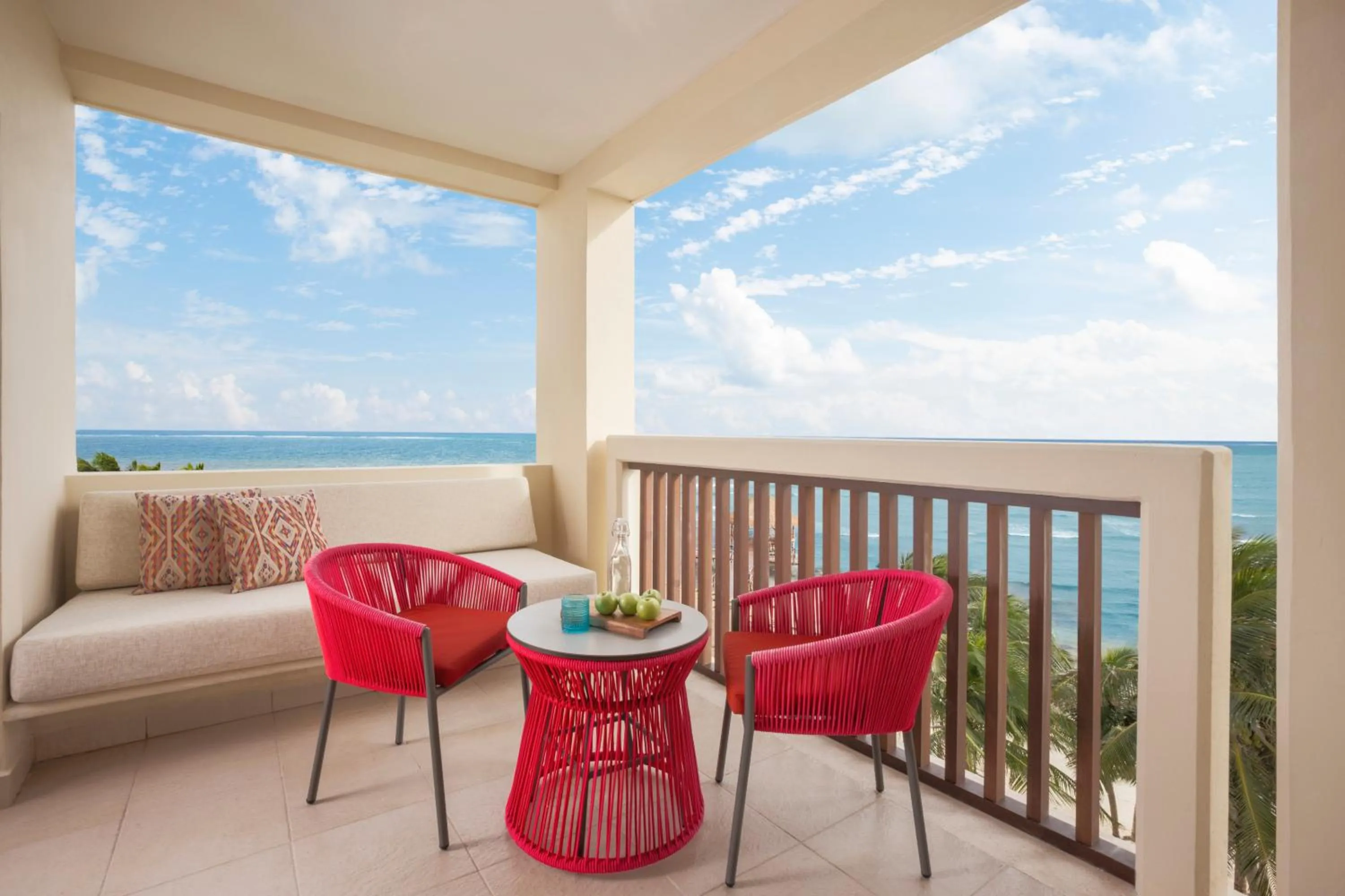 Balcony/Terrace in Dreams Puerto Morelos Resort & Spa - All Inclusive