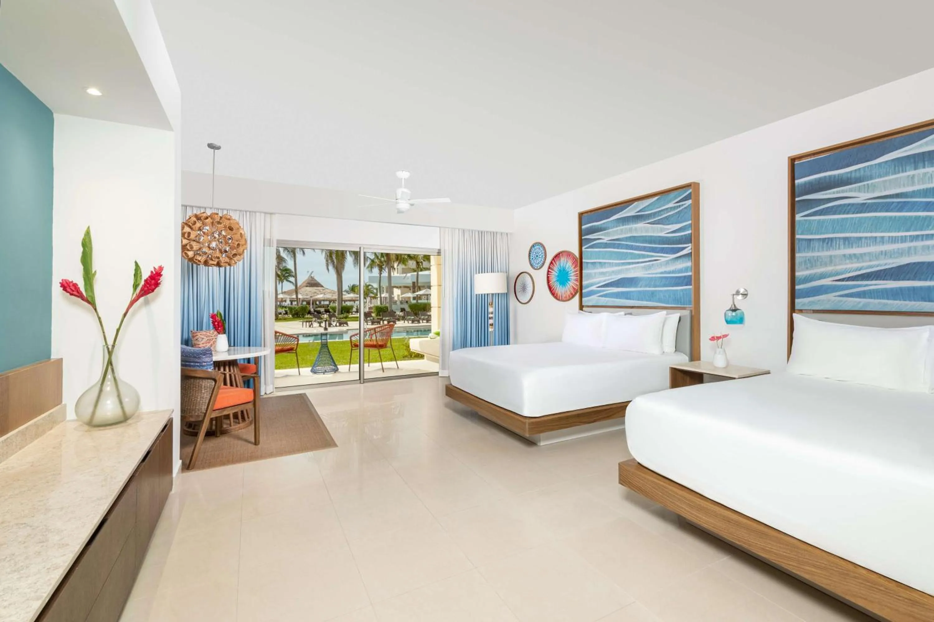 Photo of the whole room, Bed in Dreams Puerto Morelos Resort & Spa - All Inclusive