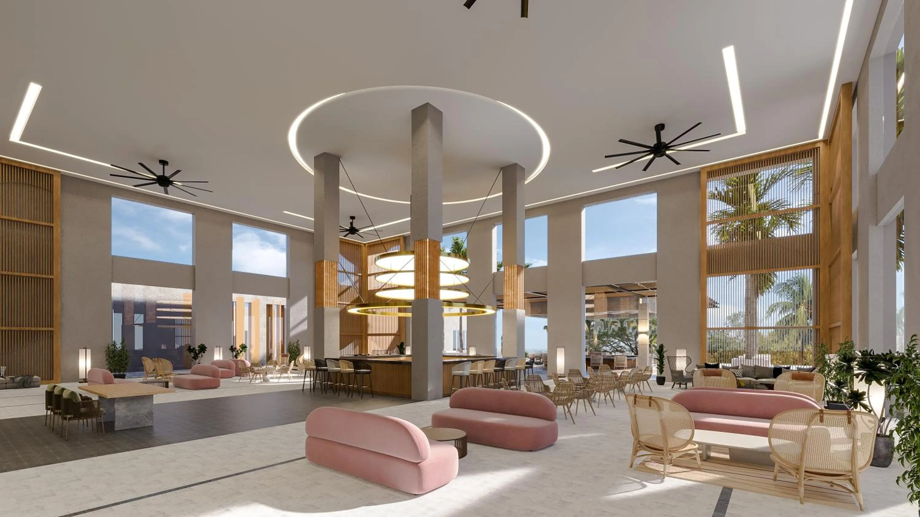 Lobby or reception in Dreams Puerto Morelos Resort & Spa - All Inclusive