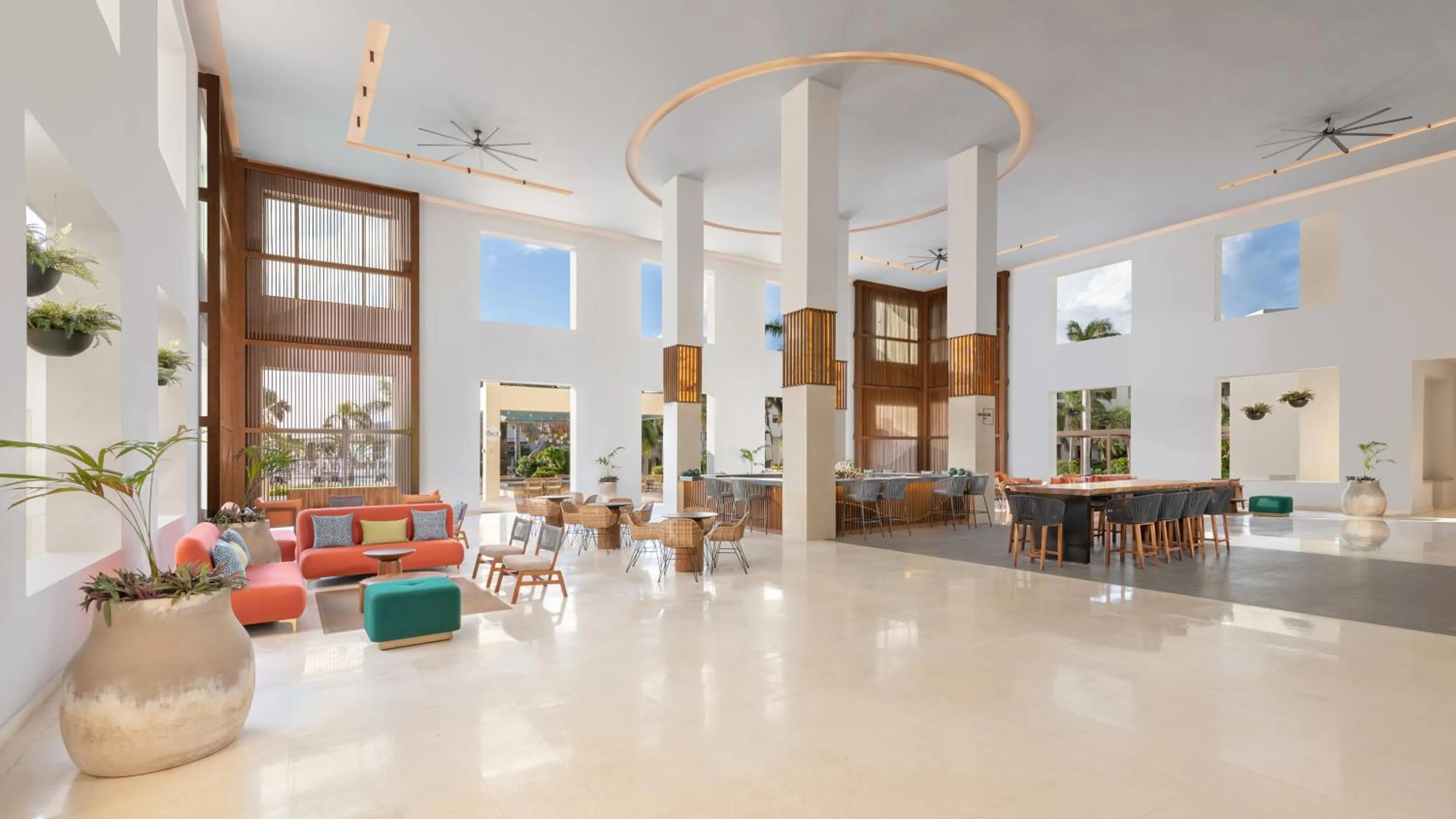 Lobby or reception in Dreams Puerto Morelos Resort & Spa - All Inclusive