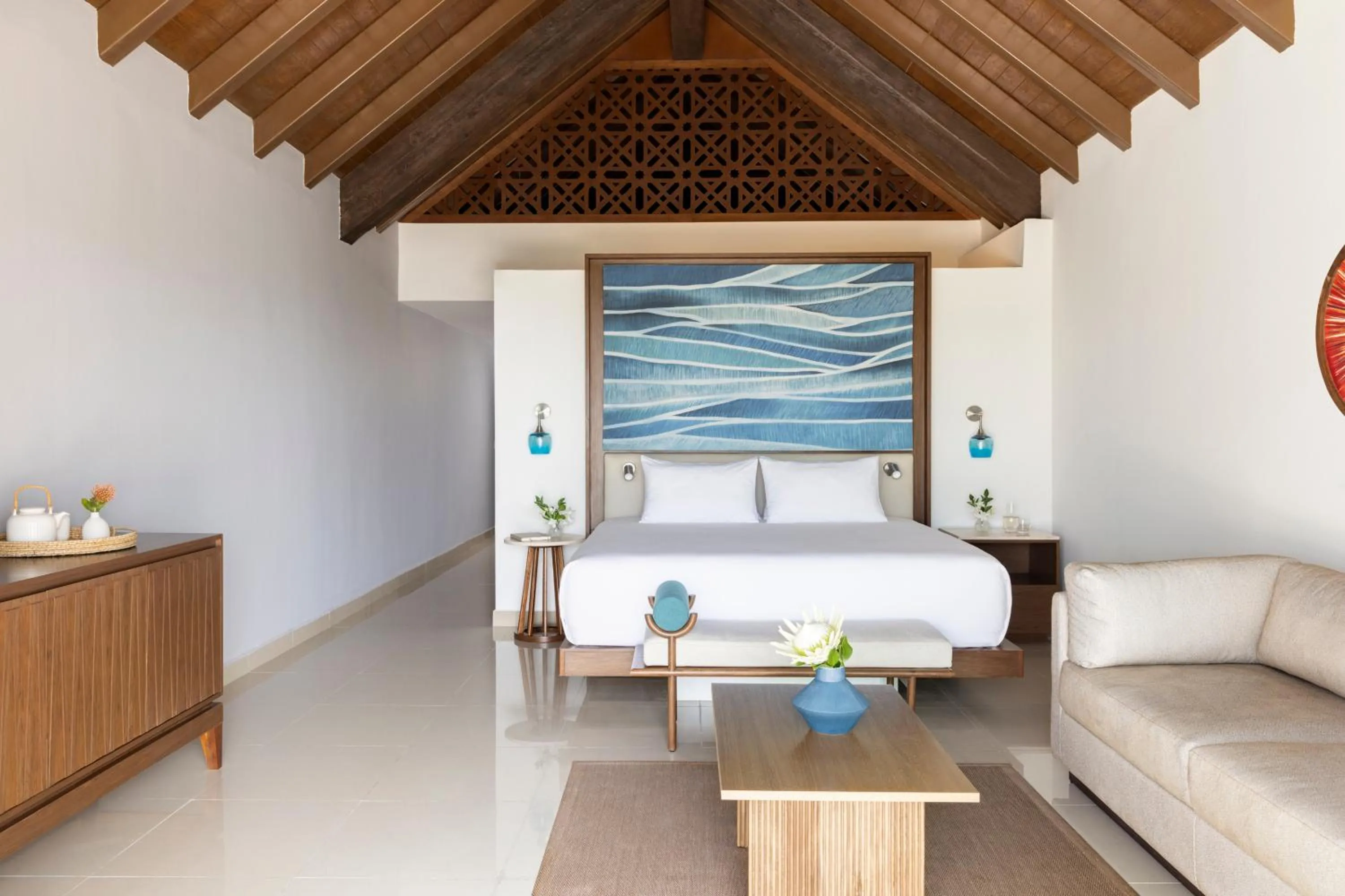 Bedroom, Bed in Dreams Puerto Morelos Resort & Spa - All Inclusive