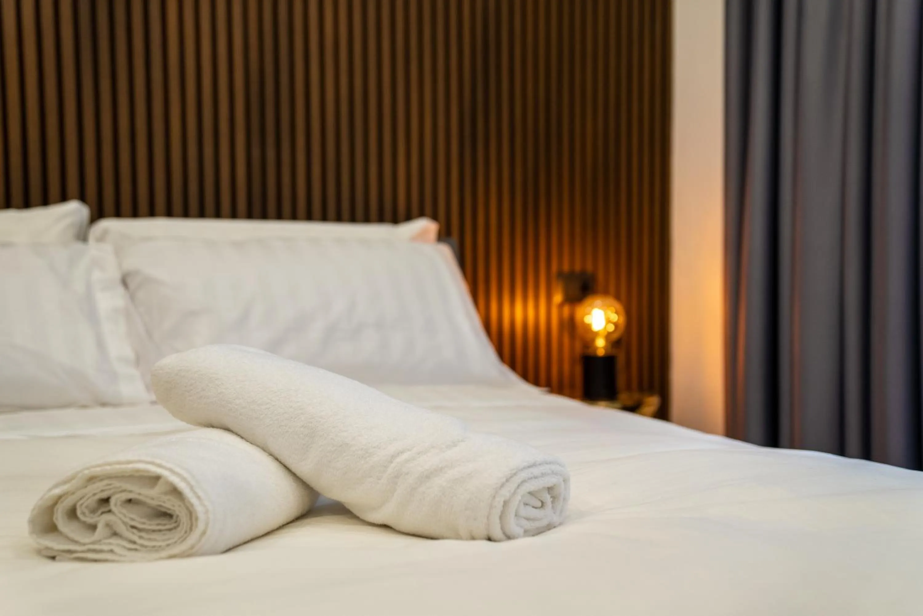 Bed in Hart Boutique Hotel