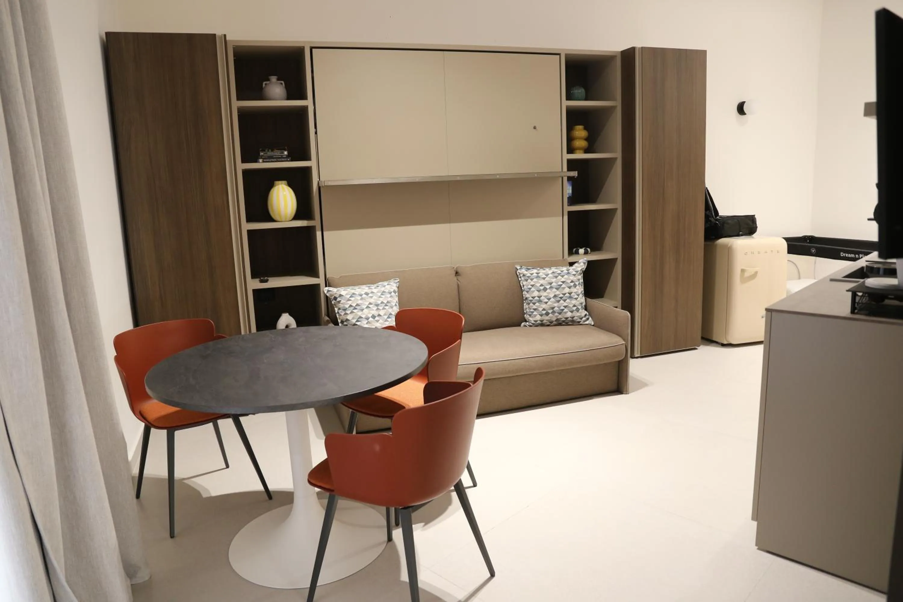 Kitchen or kitchenette in Hart Boutique Hotel