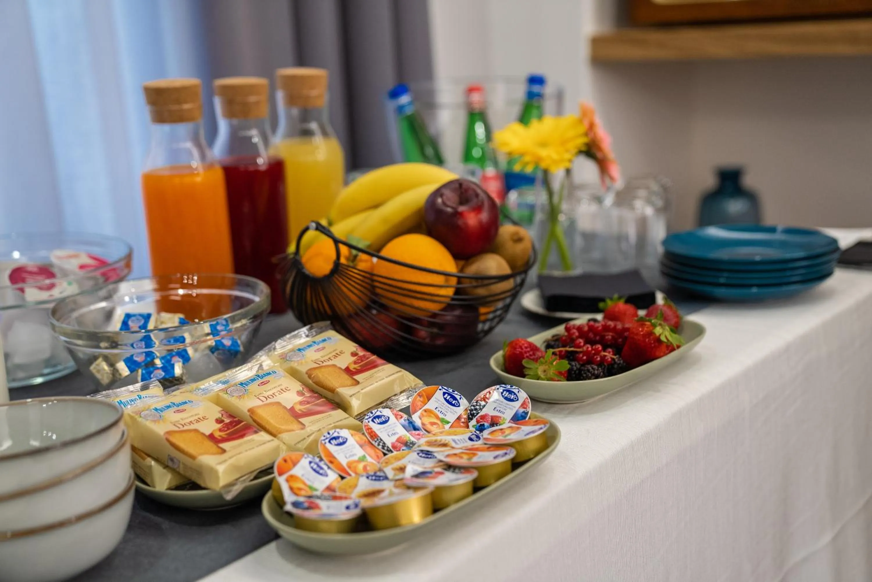 Food and drinks in Hart Boutique Hotel