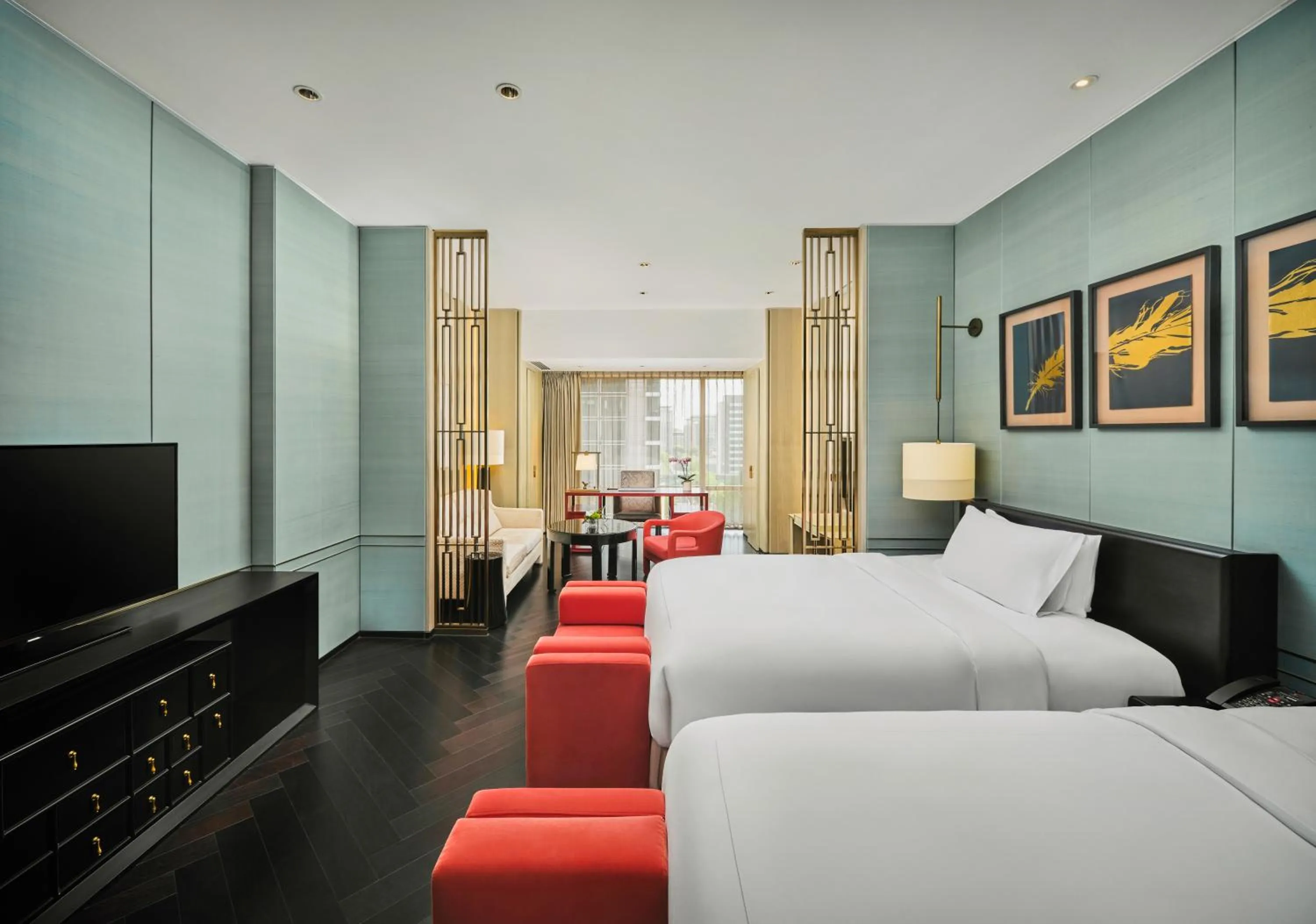 Photo of the whole room in Waldorf Astoria Beijing