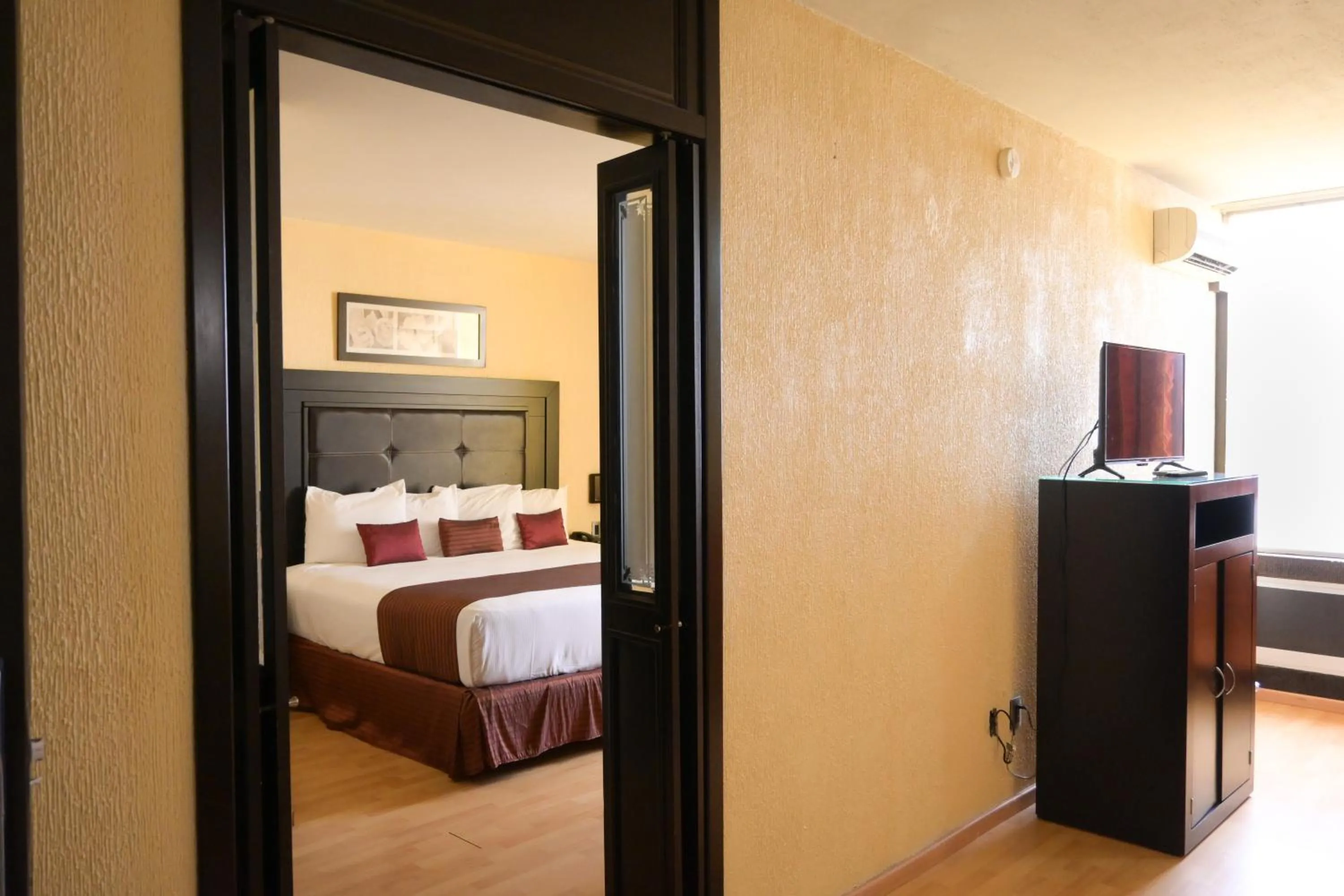 Bed in Hotel Santa Irene Guadalajara