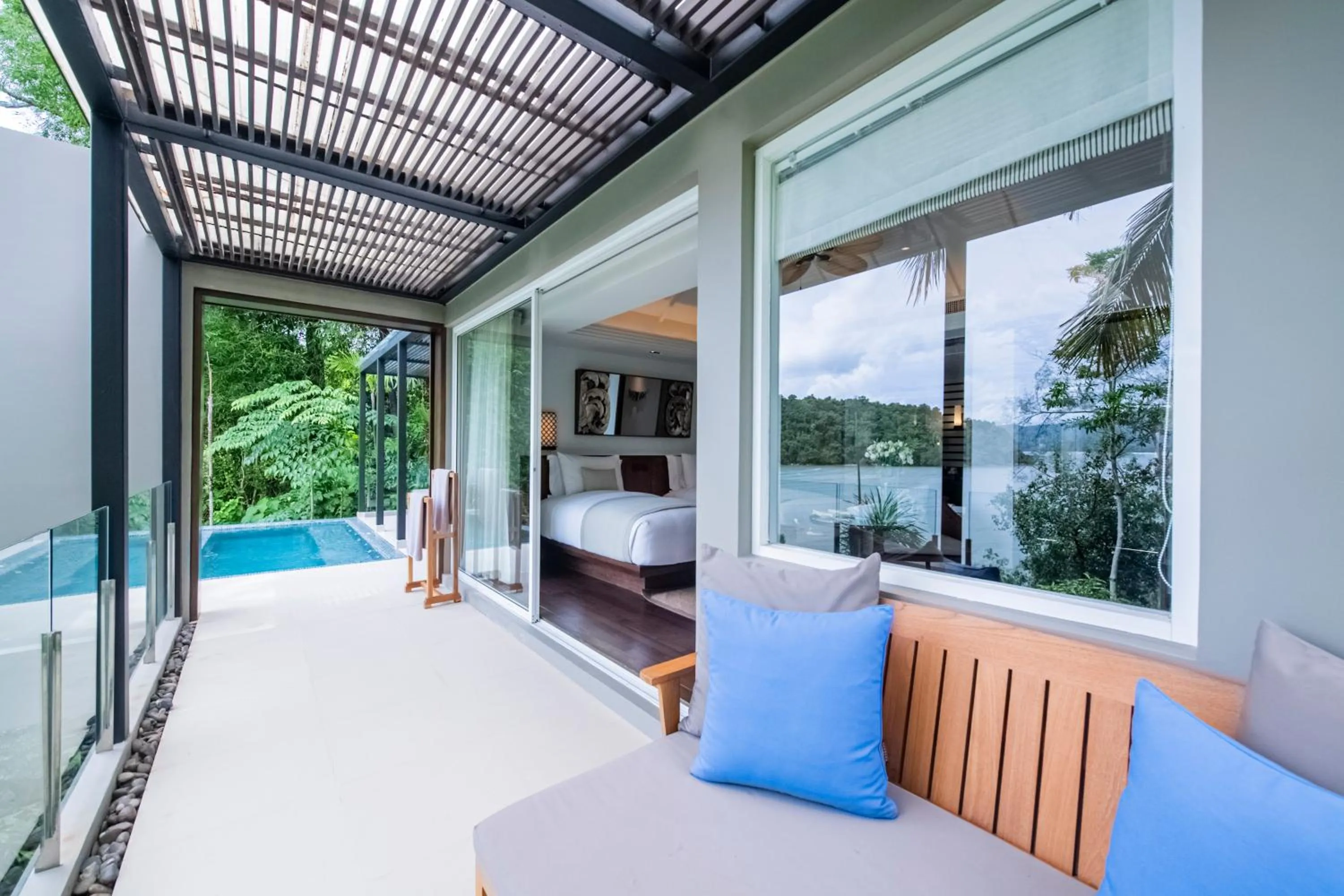 Patio in Anantara Layan Phuket Resort