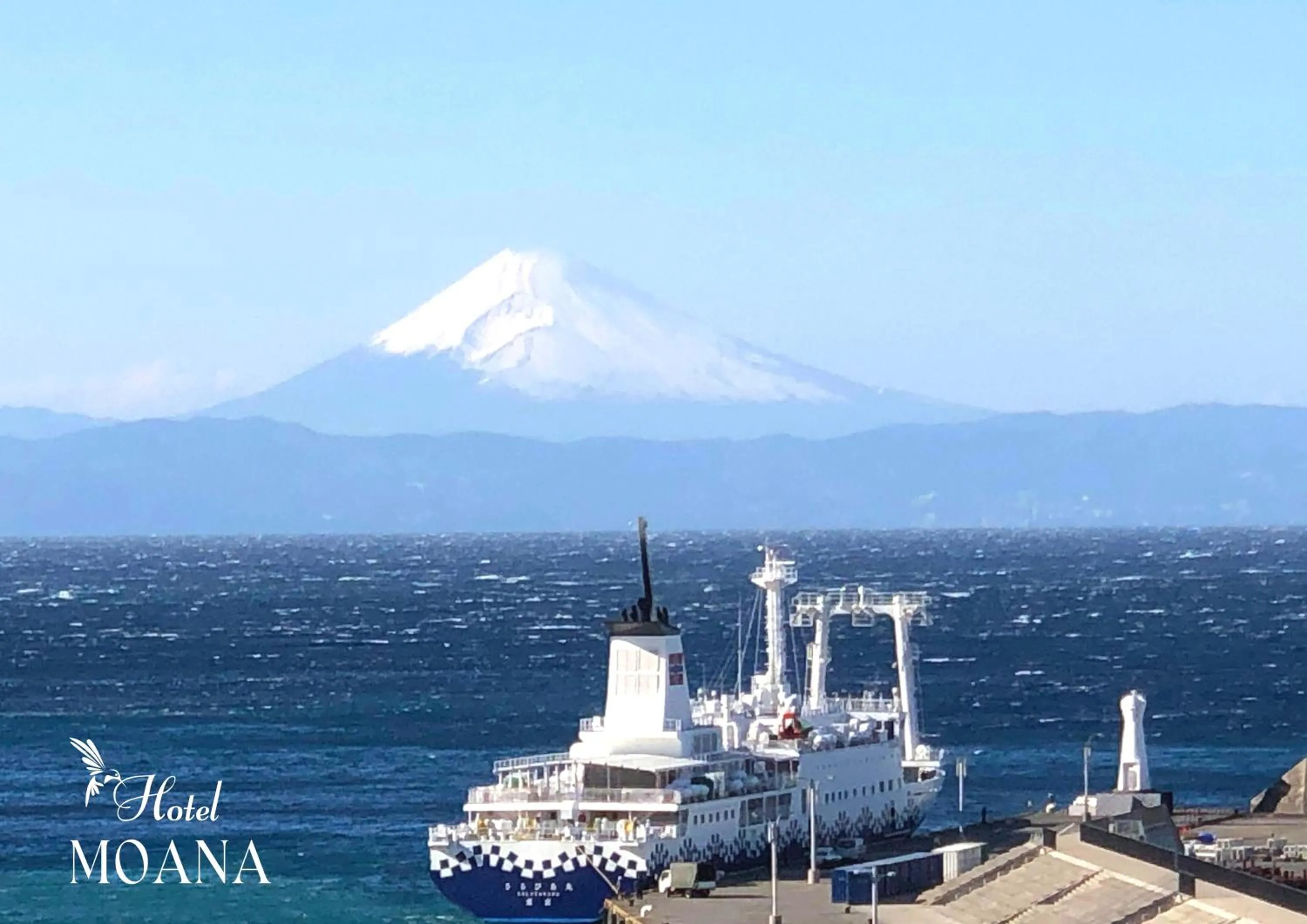 Natural landscape in Hotel MOANA絶景オーシャンビューカフェラウンジ朝食付き