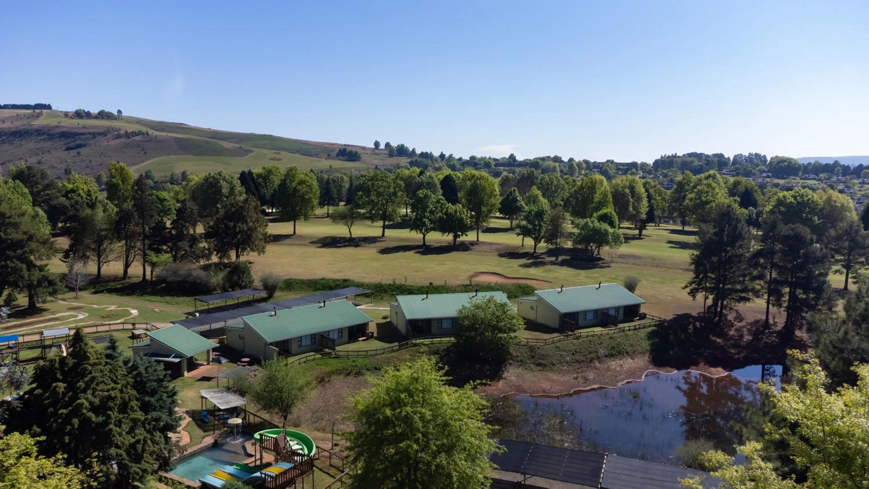 Bird's eye view in Gooderson Monks Cowl Golf Resort