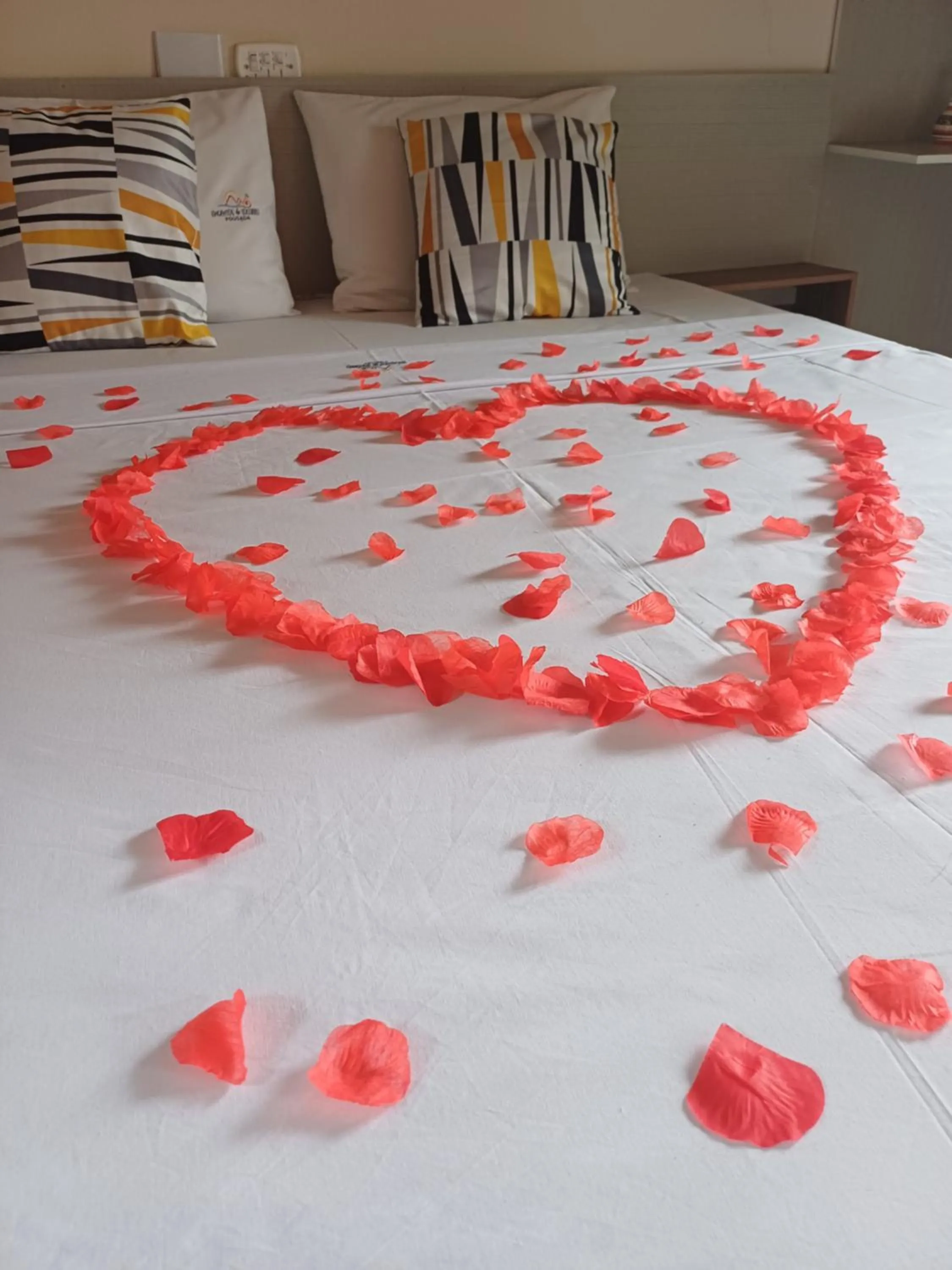 Bed in Pousada Encantos de Socorro