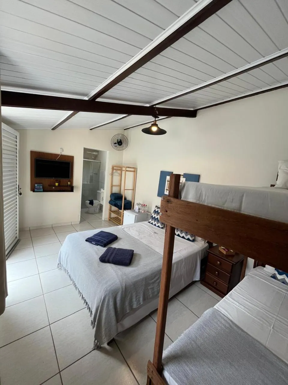 Bed in Pousada Encantos de Socorro