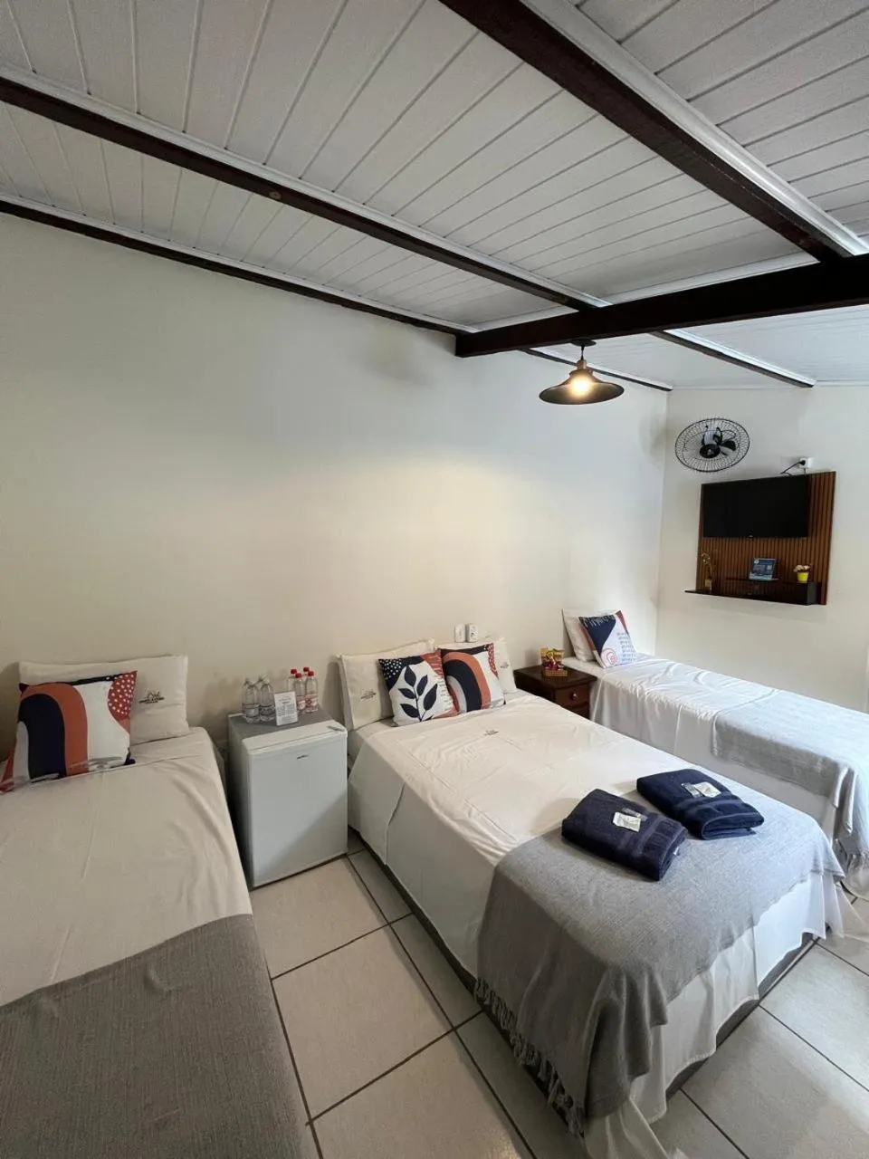 Bed in Pousada Encantos de Socorro