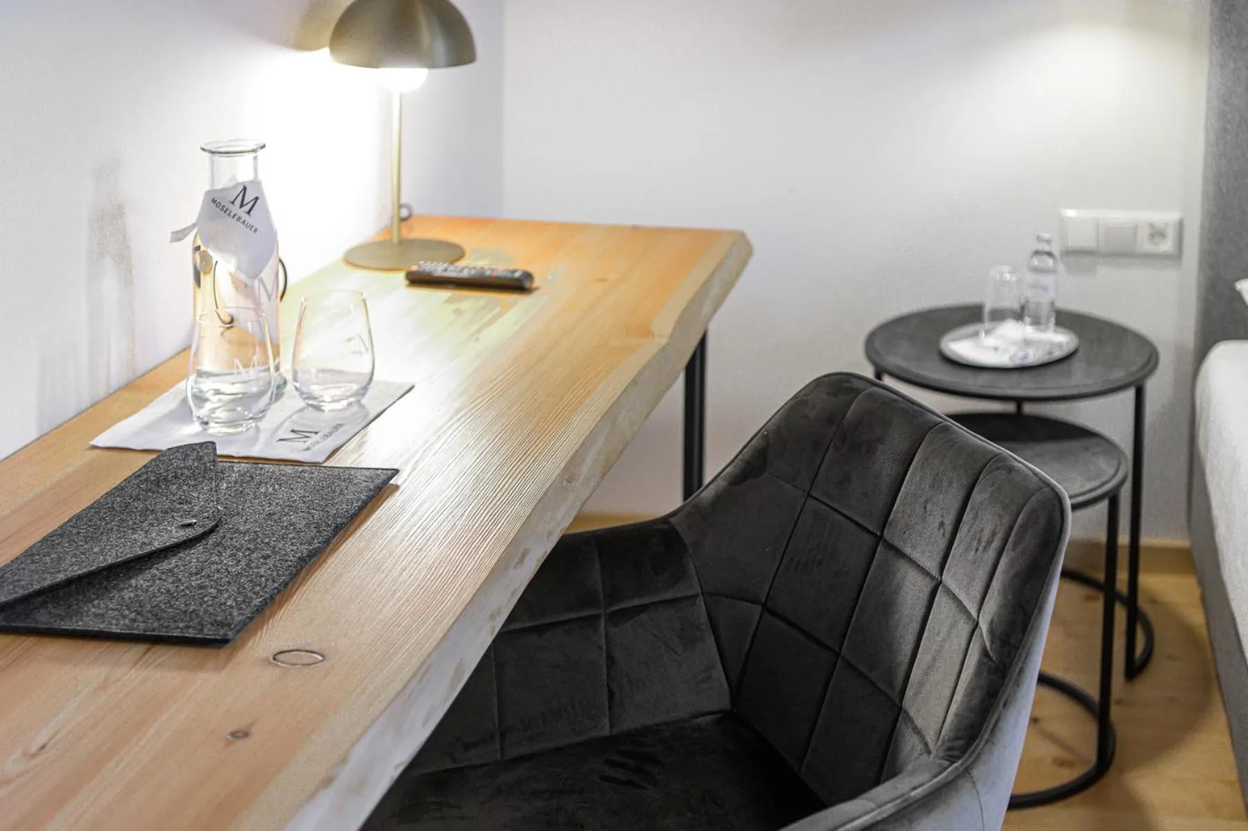 Seating area in Hotel Moselebauer