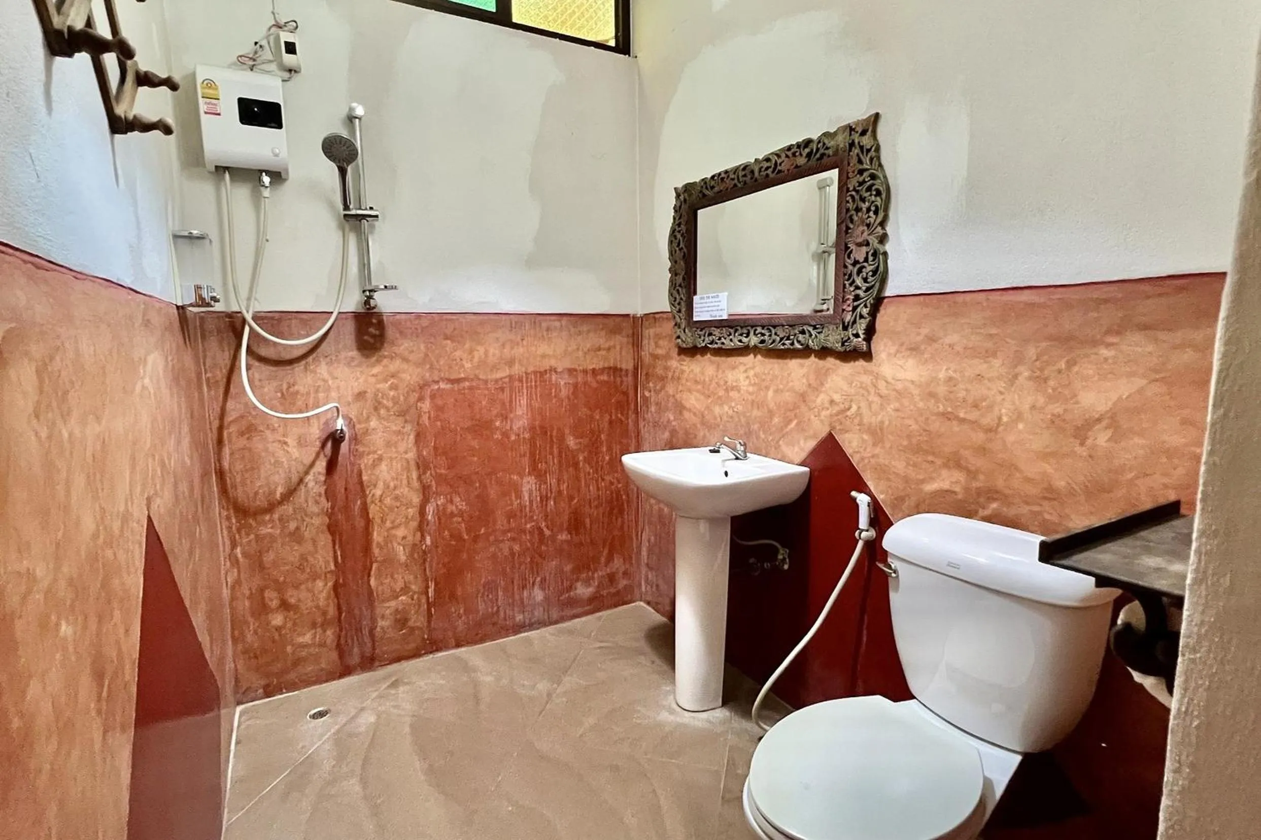 Shower in Romsak Lanna Resort