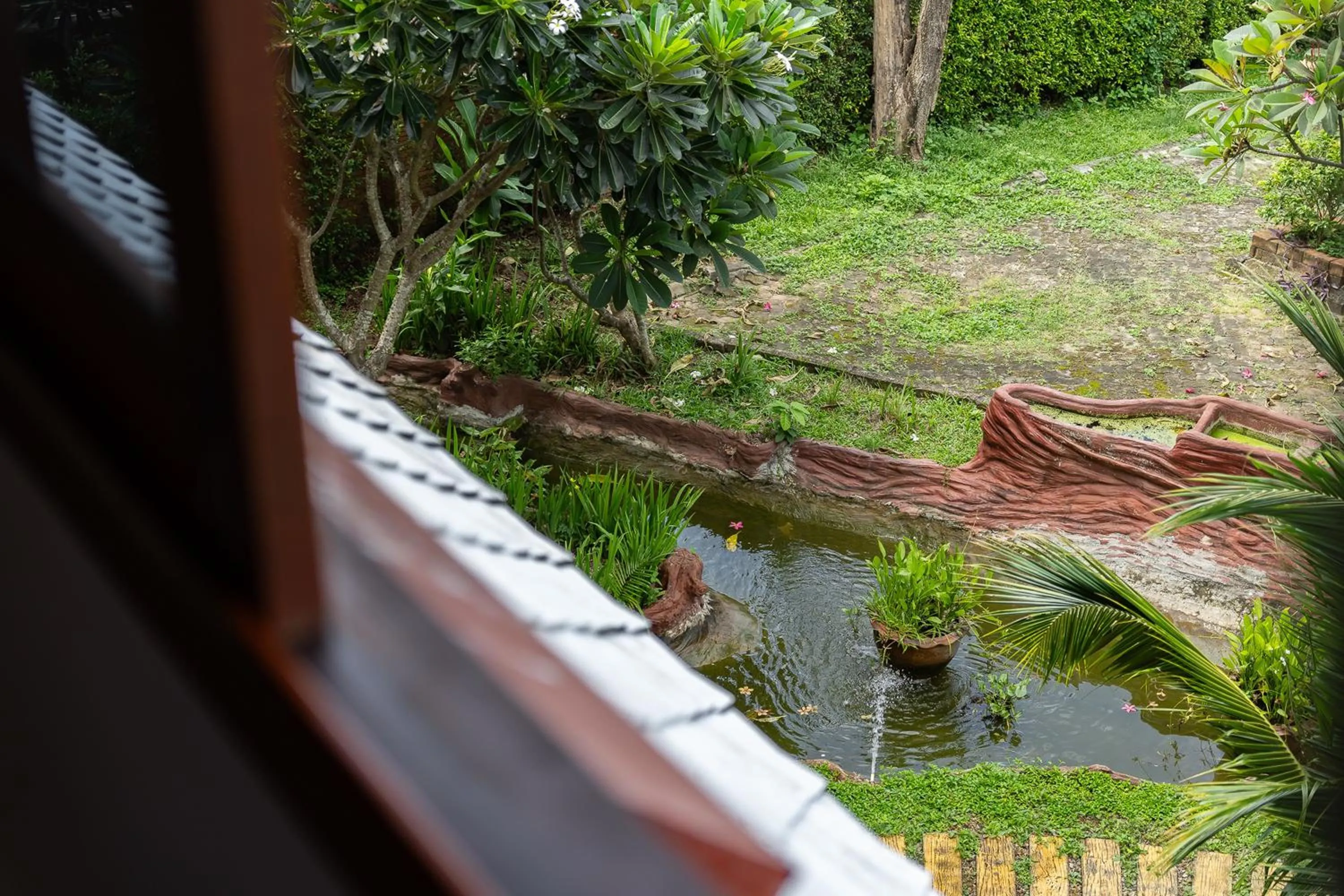 Garden view in Romsak Lanna Resort