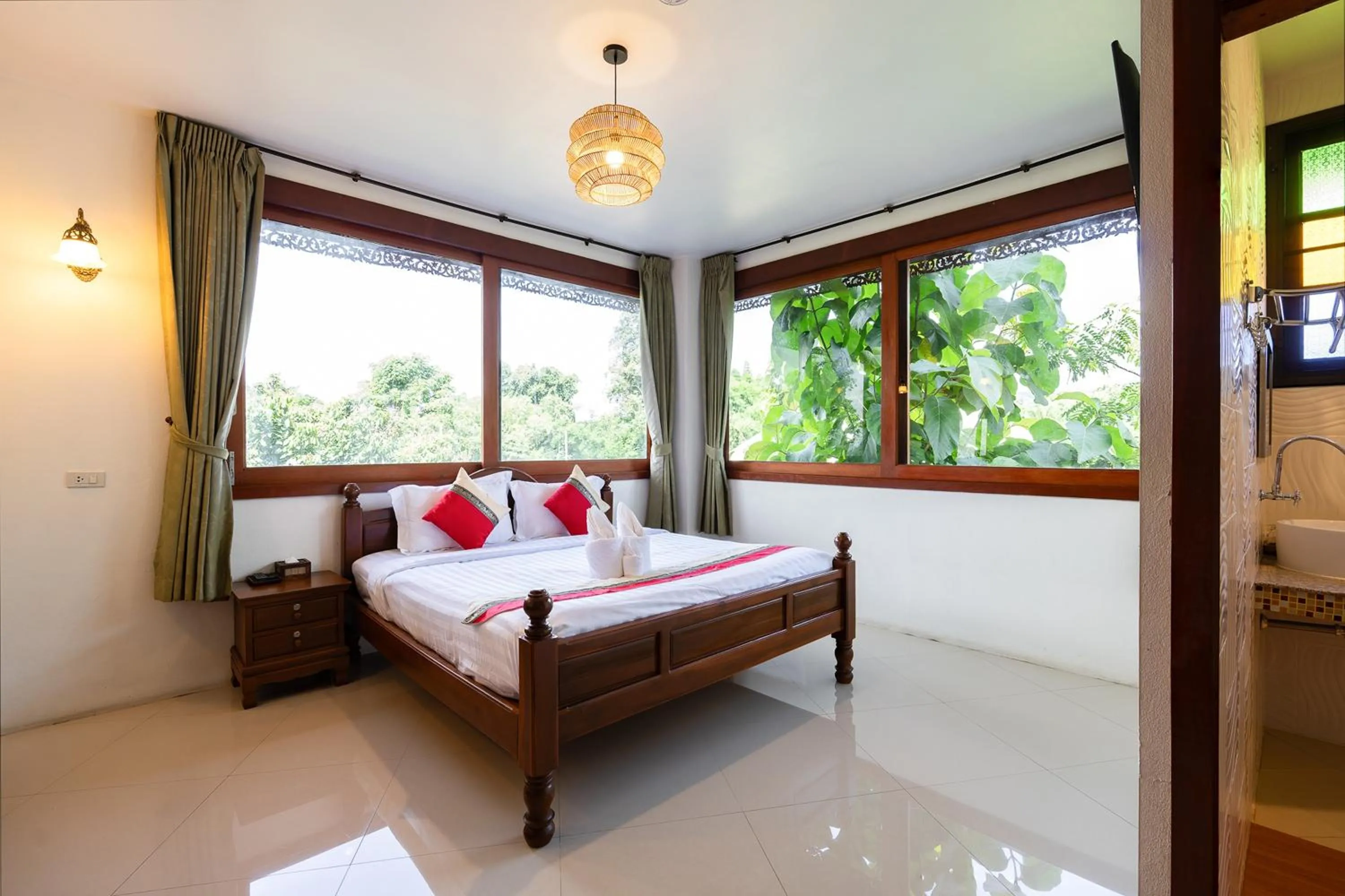 Bedroom, Bed in Romsak Lanna Resort