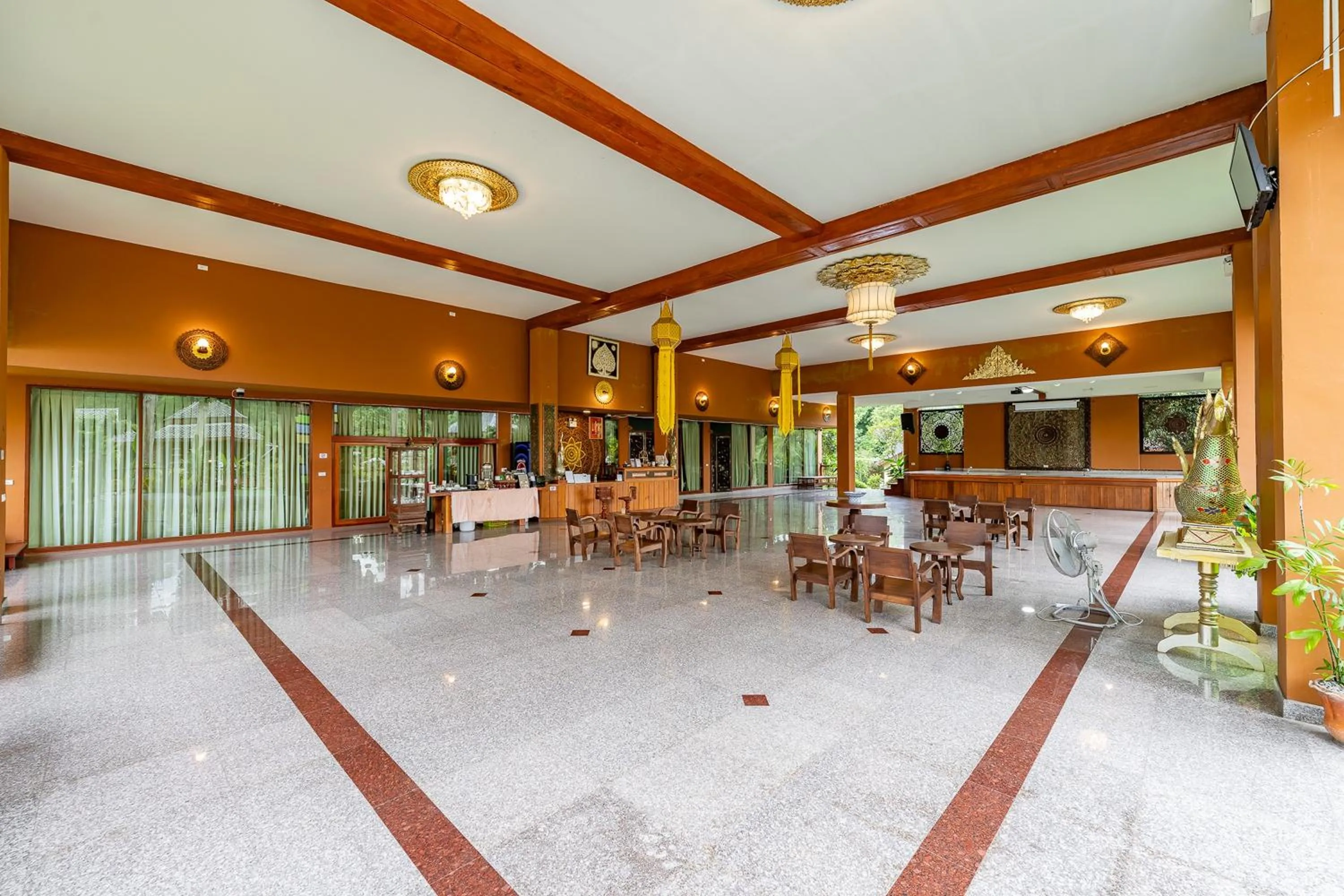 Lobby or reception in Romsak Lanna Resort