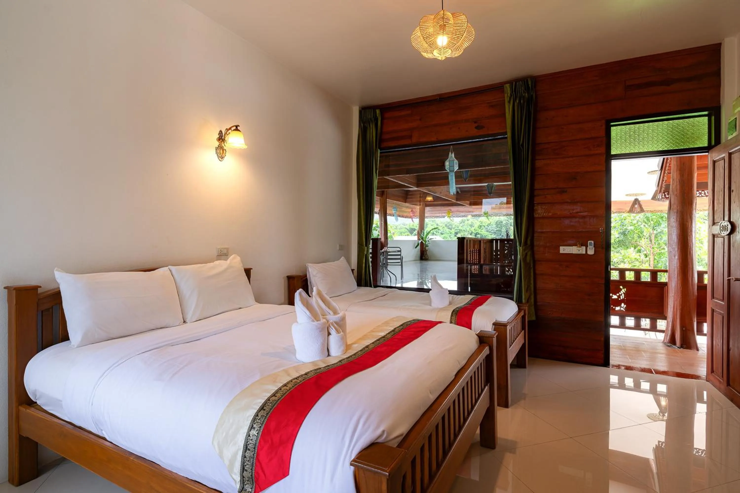 Bedroom, Bed in Romsak Lanna Resort