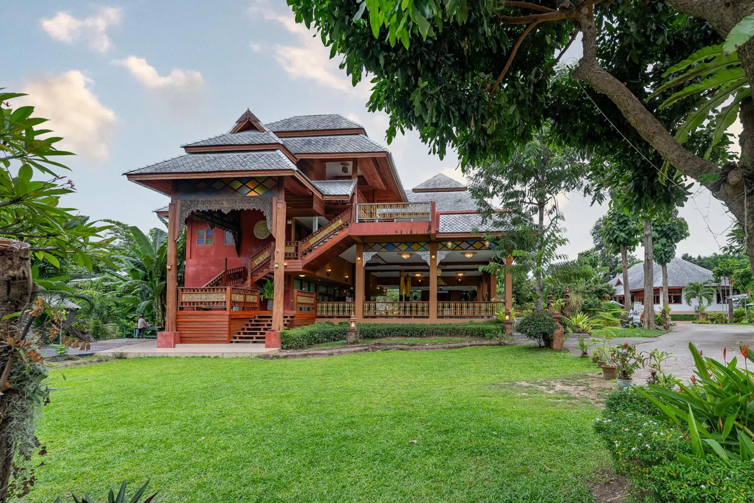 Property building in Romsak Lanna Resort