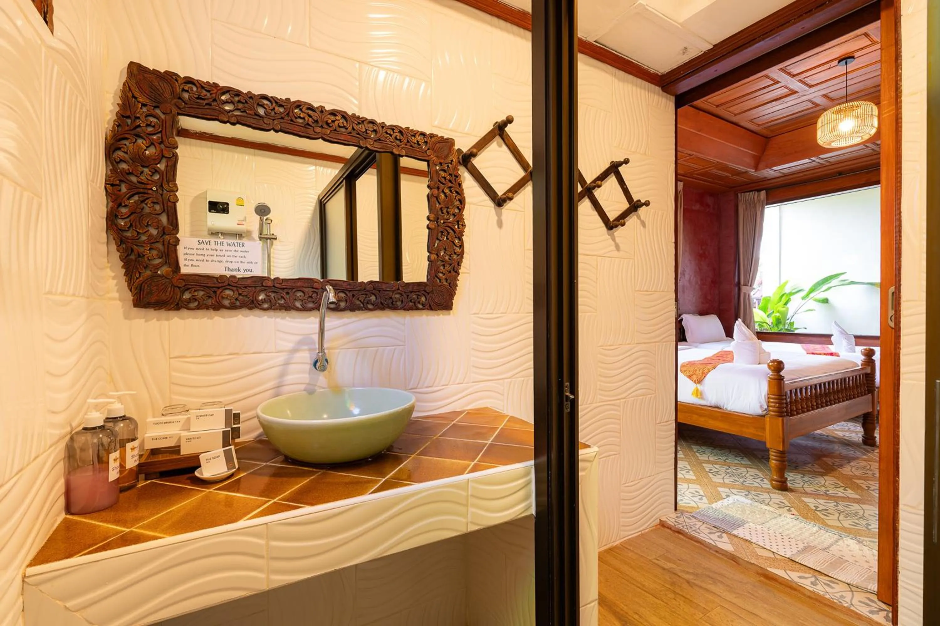 Bathroom in Romsak Lanna Resort