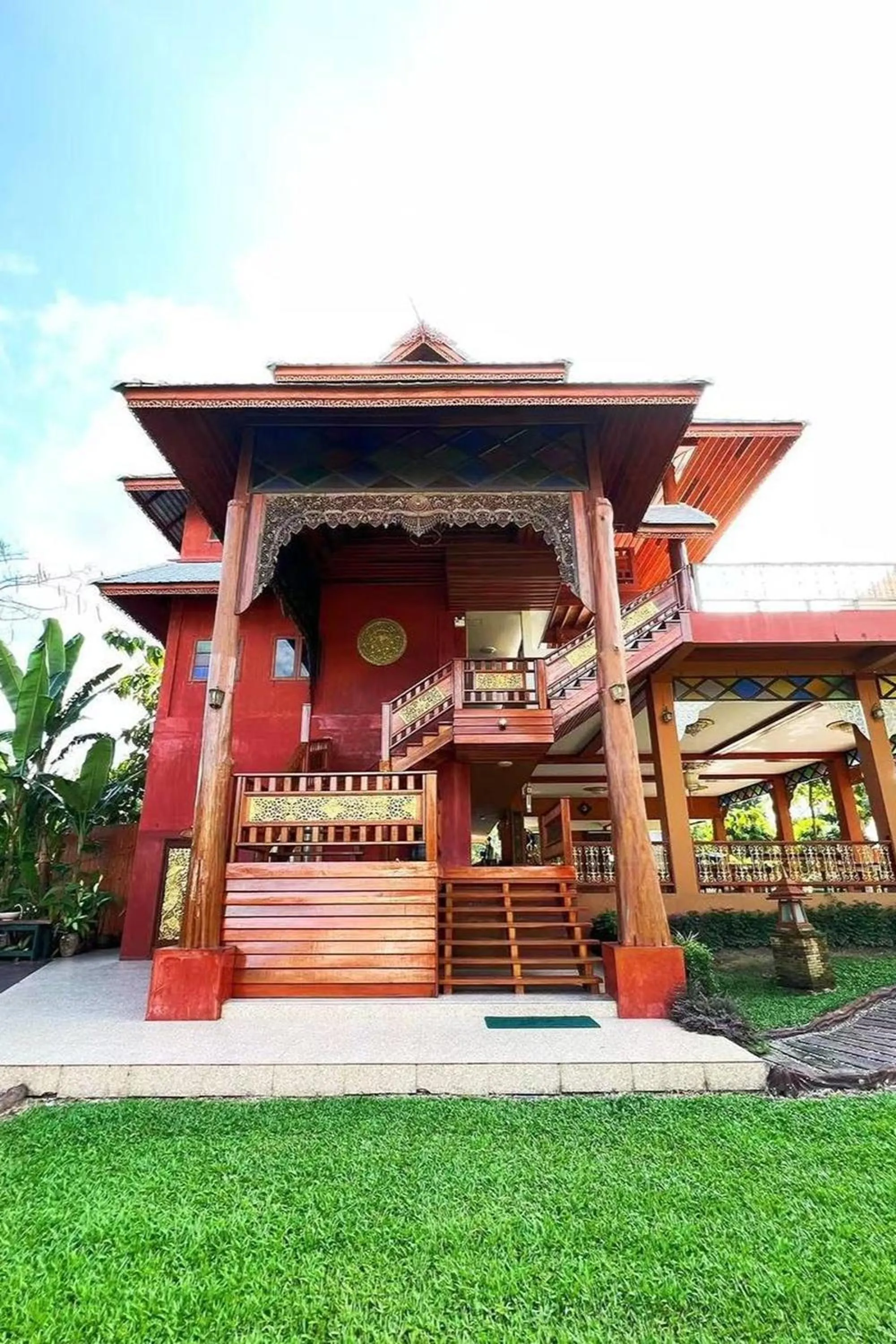 Property building in Romsak Lanna Resort