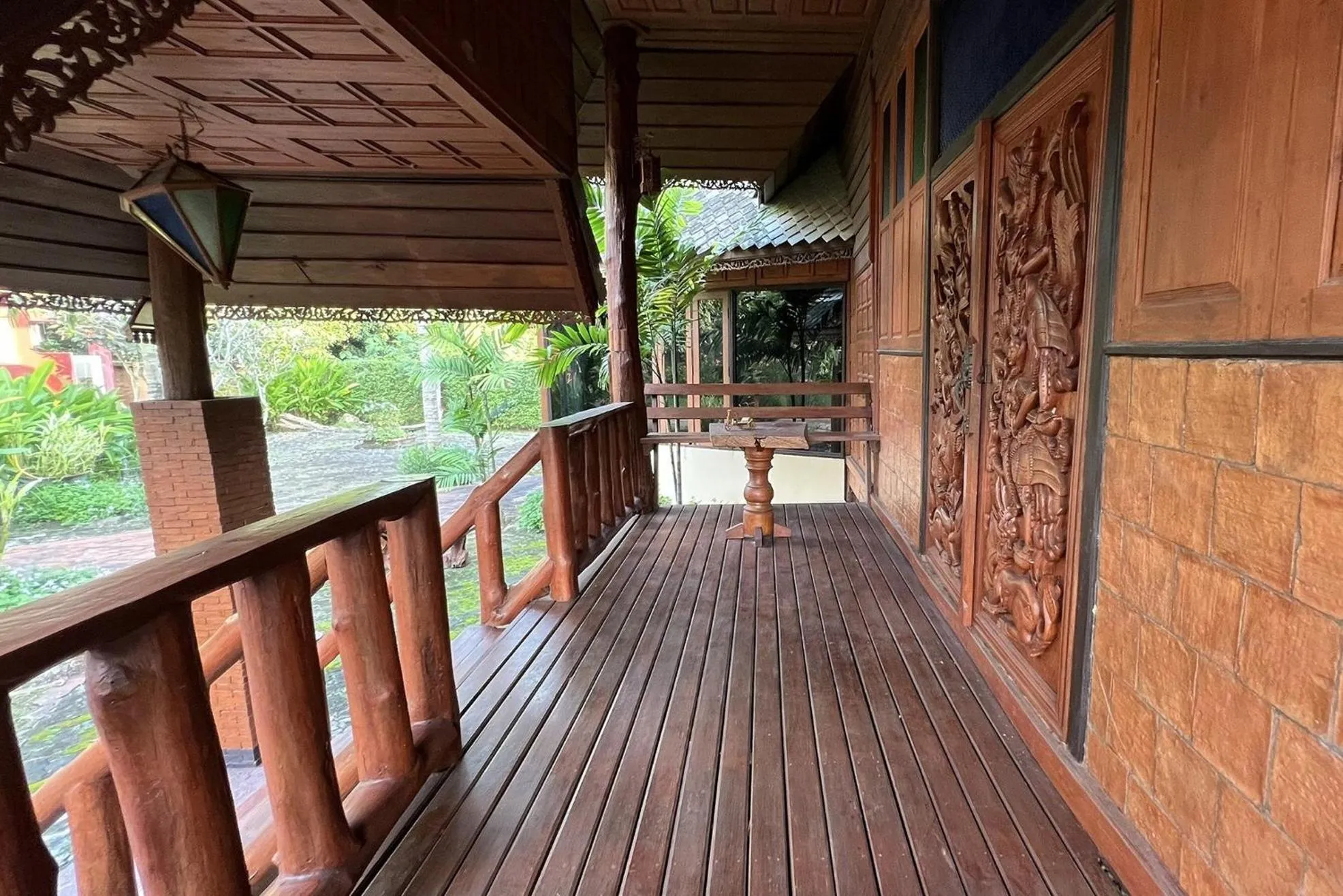 Balcony/Terrace in Romsak Lanna Resort