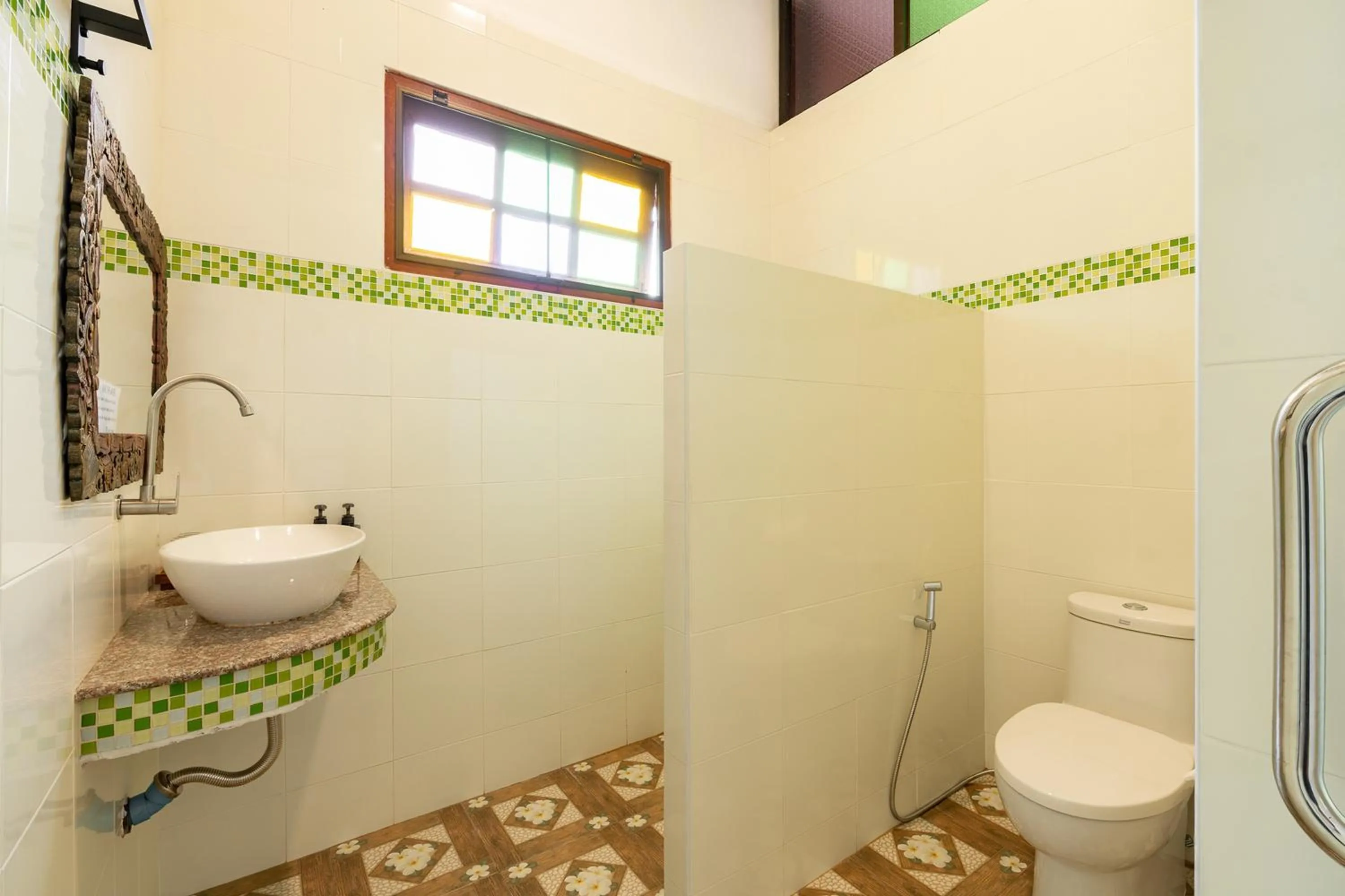 Shower in Romsak Lanna Resort