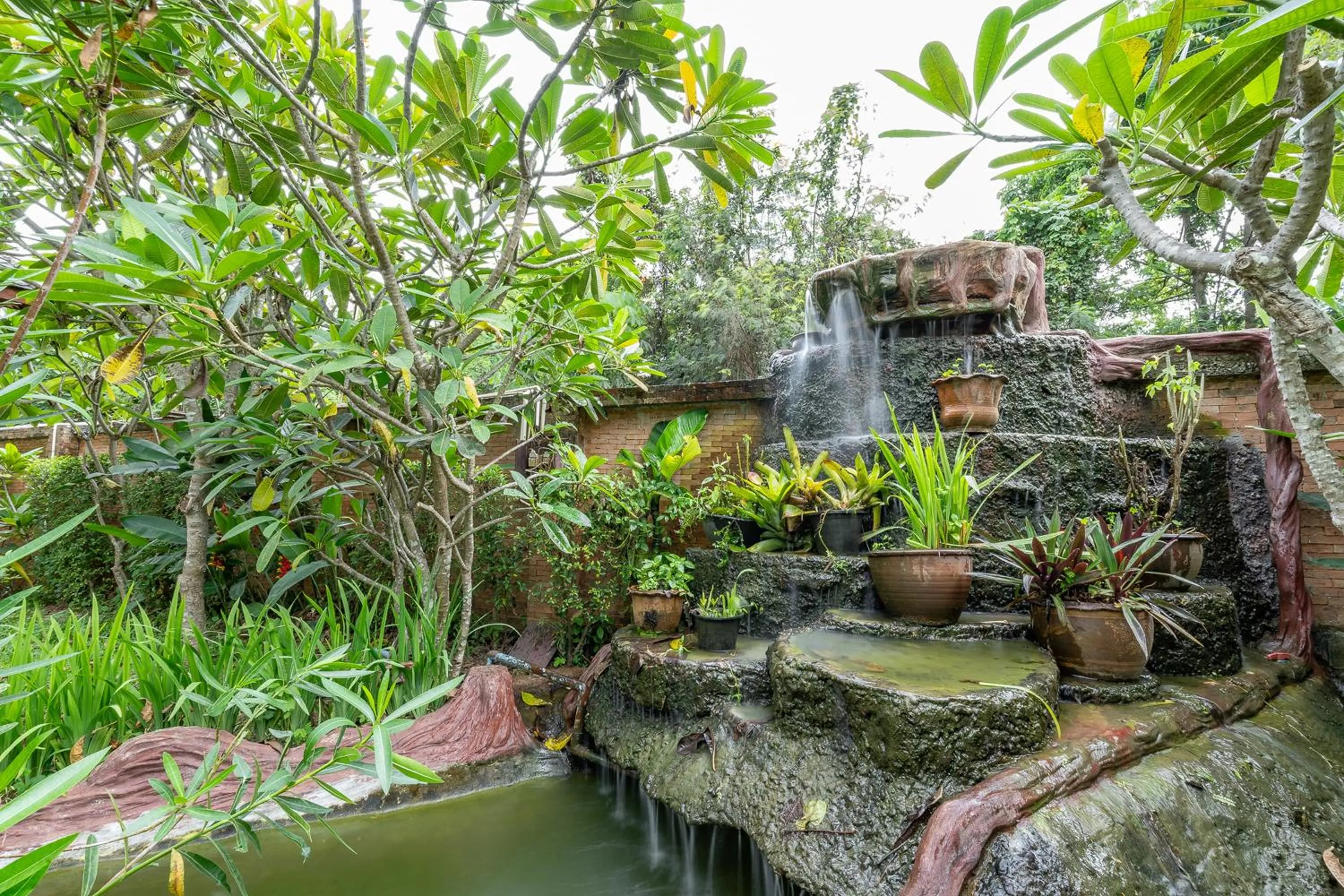 Garden in Romsak Lanna Resort