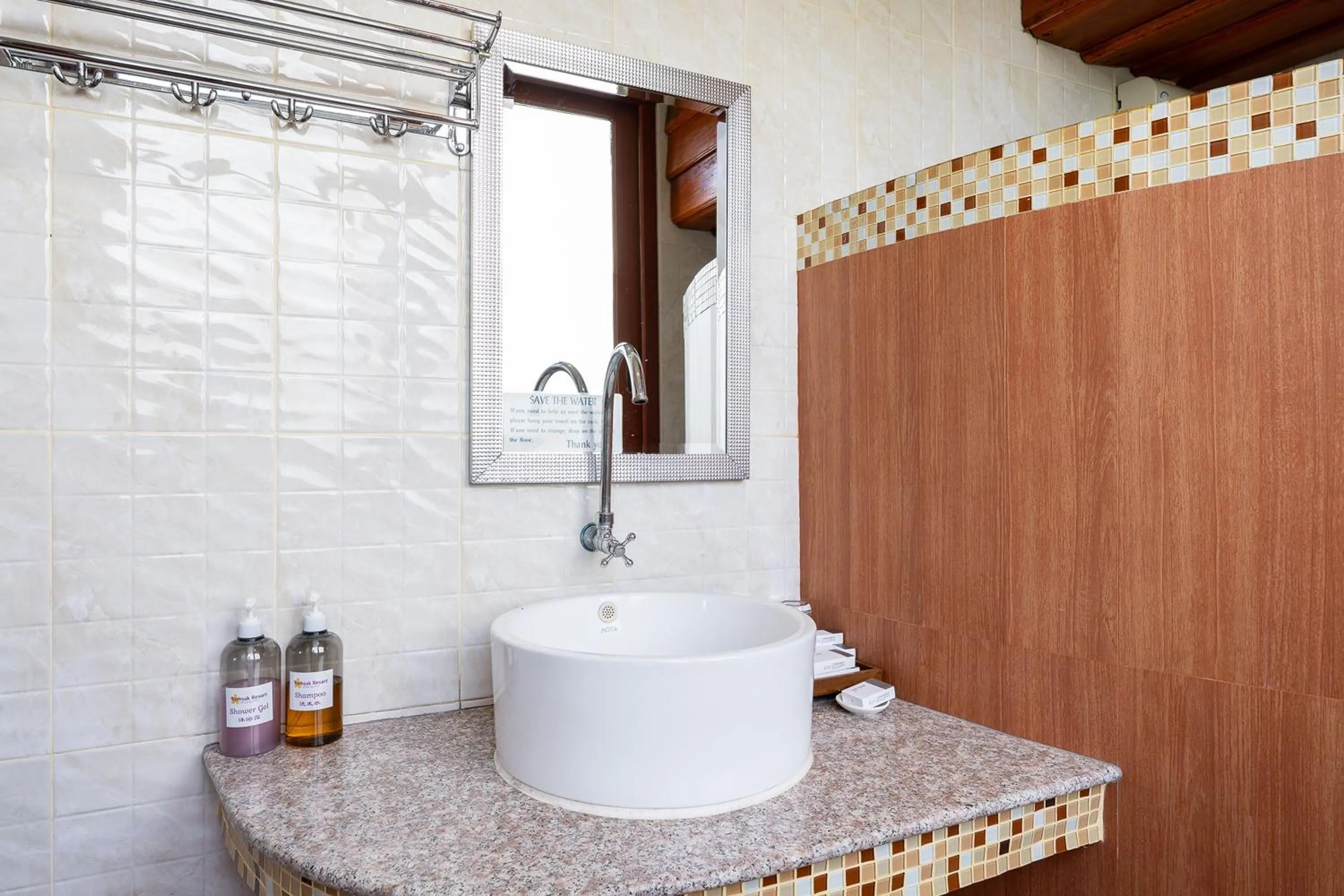 Shower in Romsak Lanna Resort