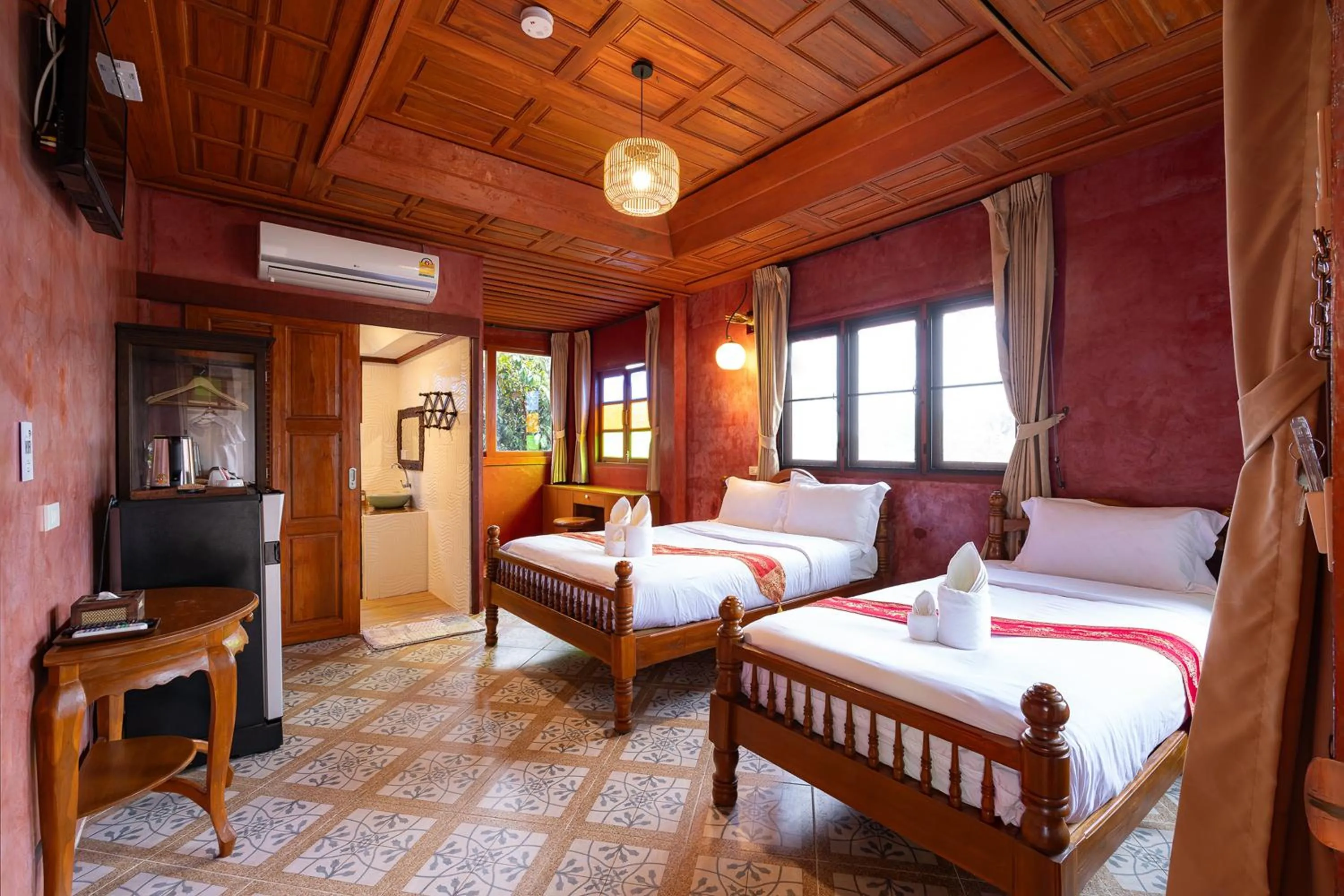 Bedroom, Bed in Romsak Lanna Resort
