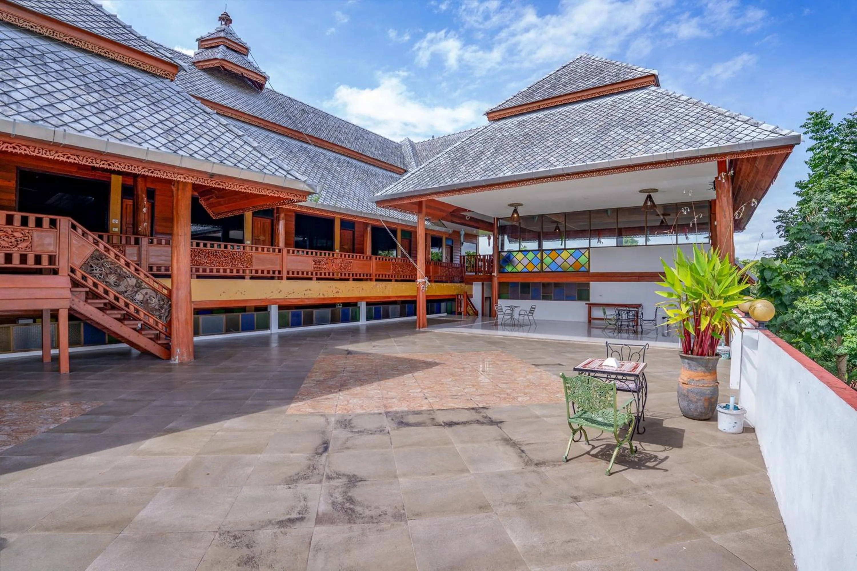 Property building in Romsak Lanna Resort