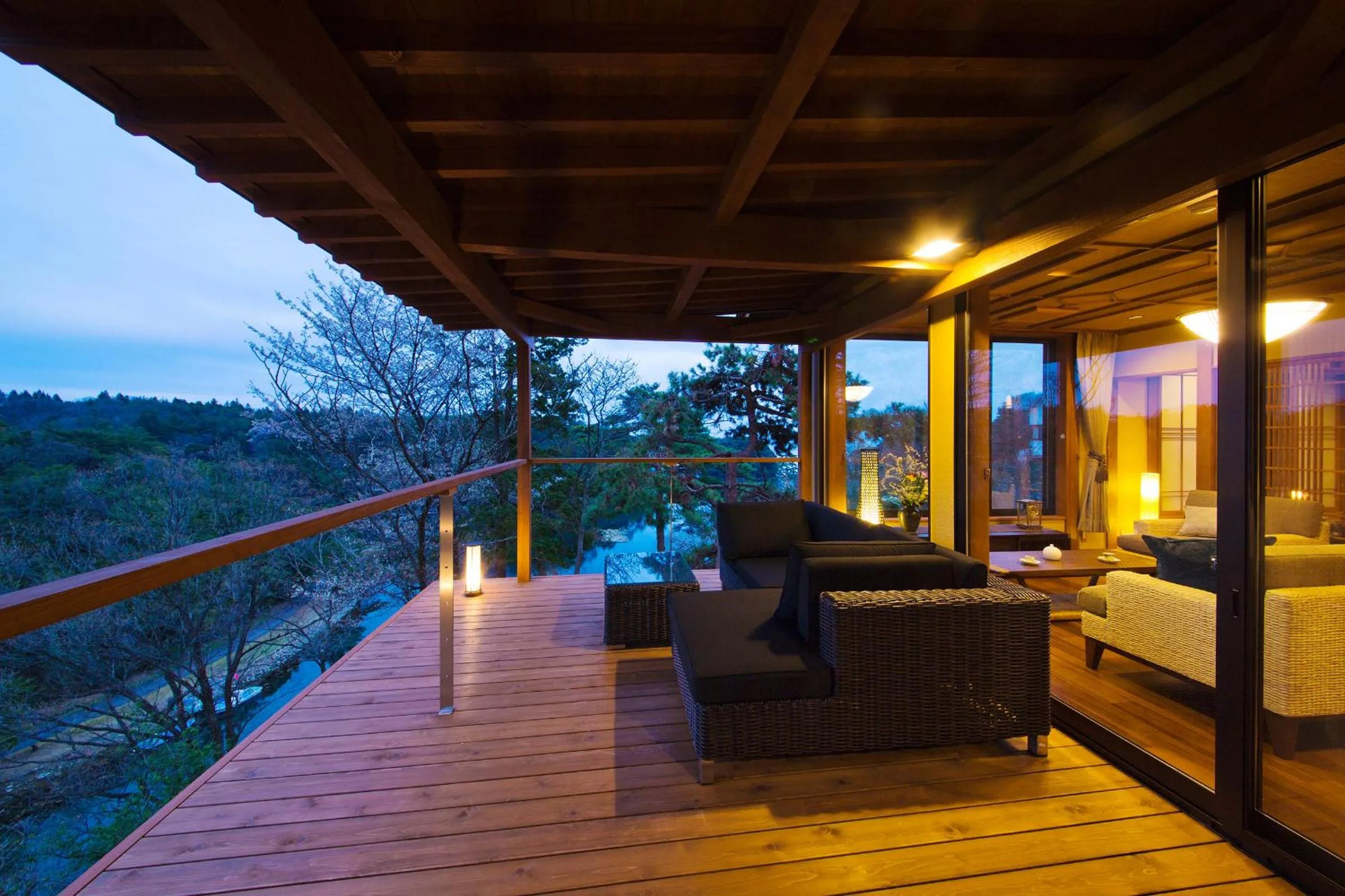 View (from property/room) in Noto Hyakurakusou