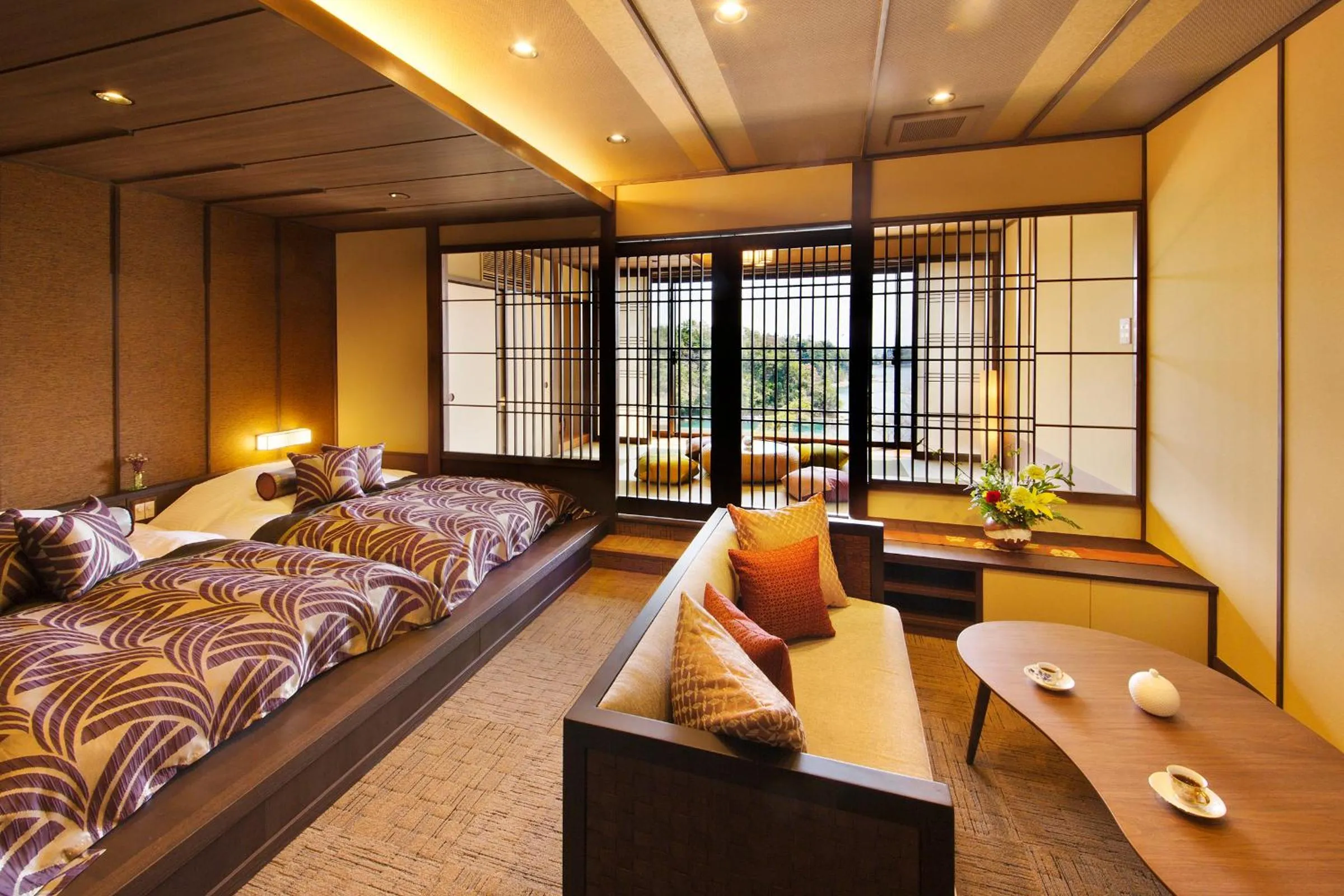 Bed in Noto Hyakurakusou