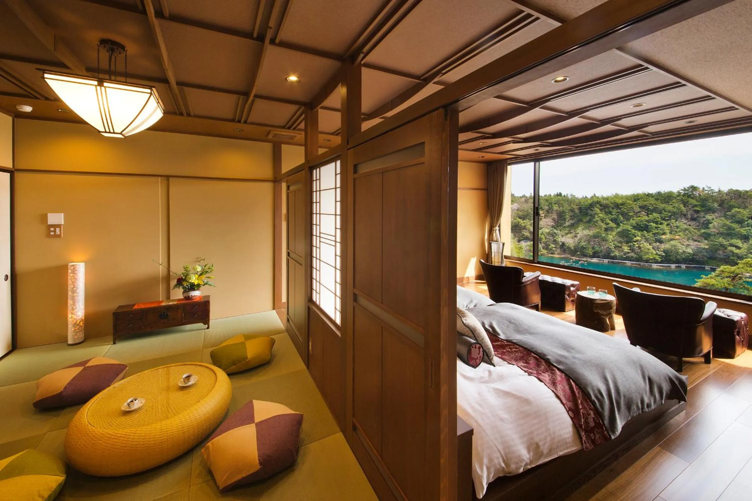 Bed in Noto Hyakurakusou