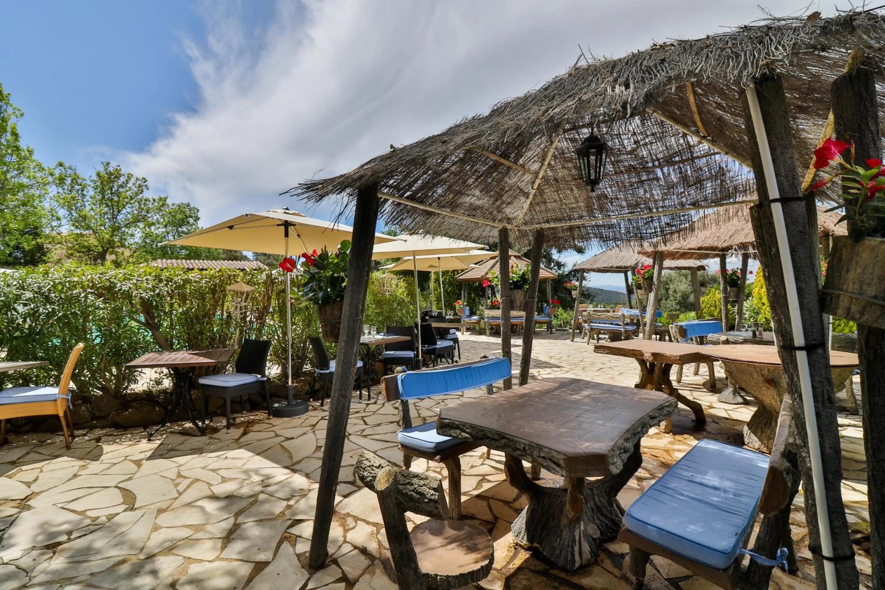 Patio in L'Estirado des Adrets