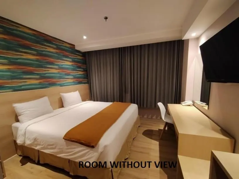 Bed in Hotel Lereng Bromo