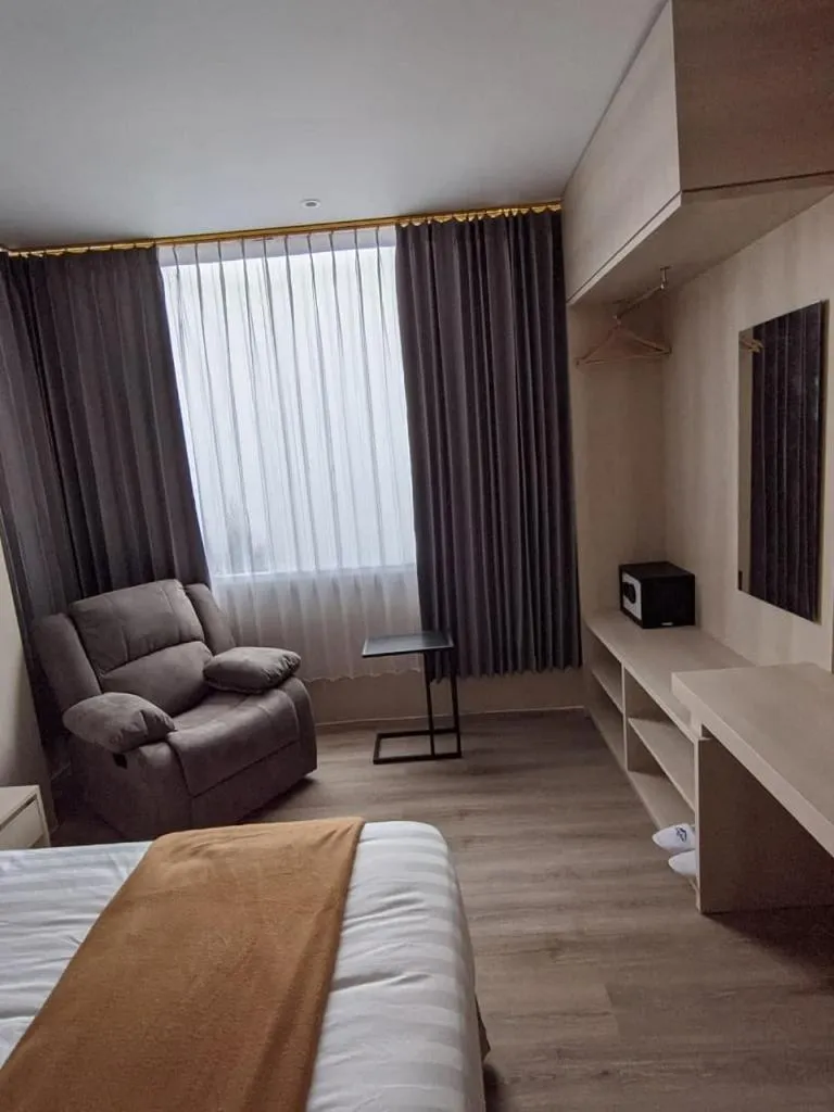 Bed in Hotel Lereng Bromo