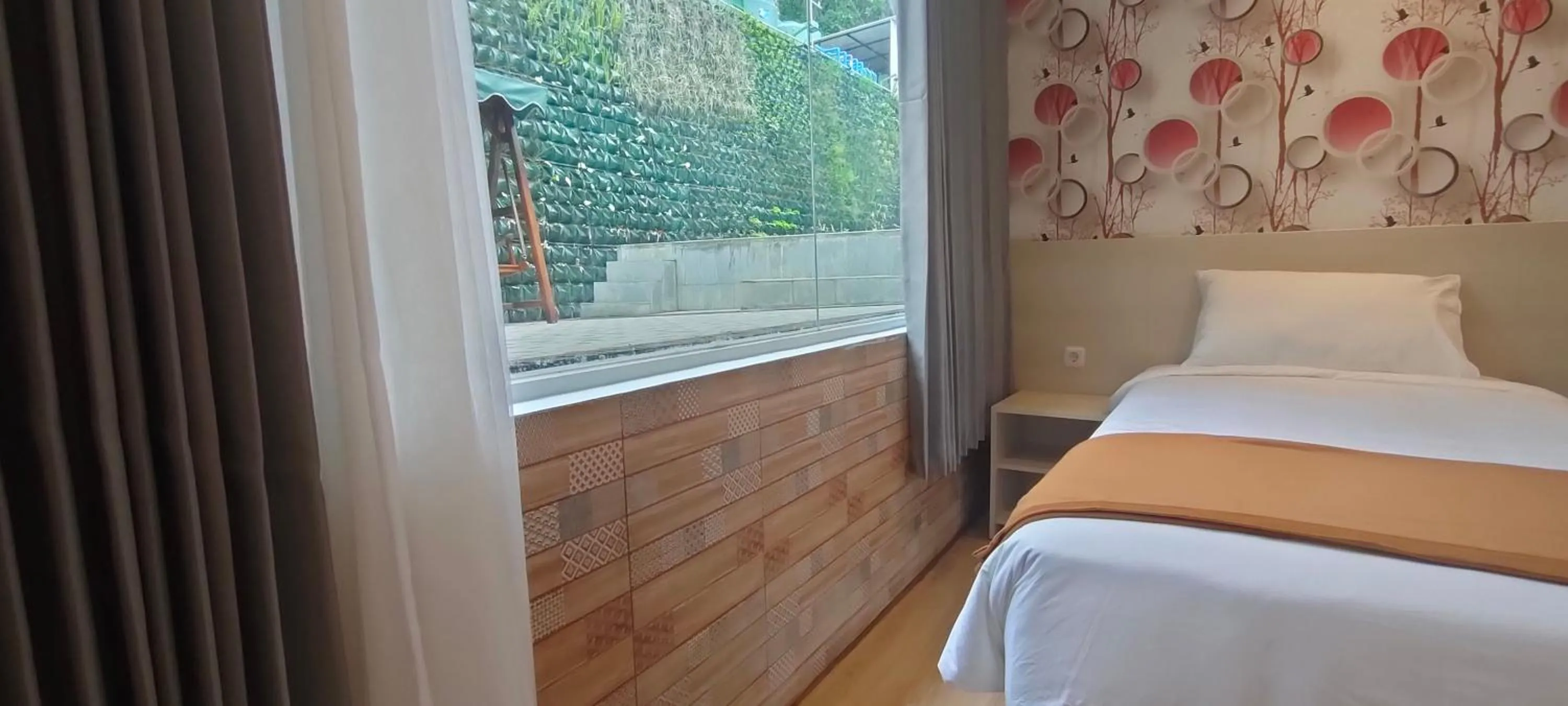 Bed in Hotel Lereng Bromo