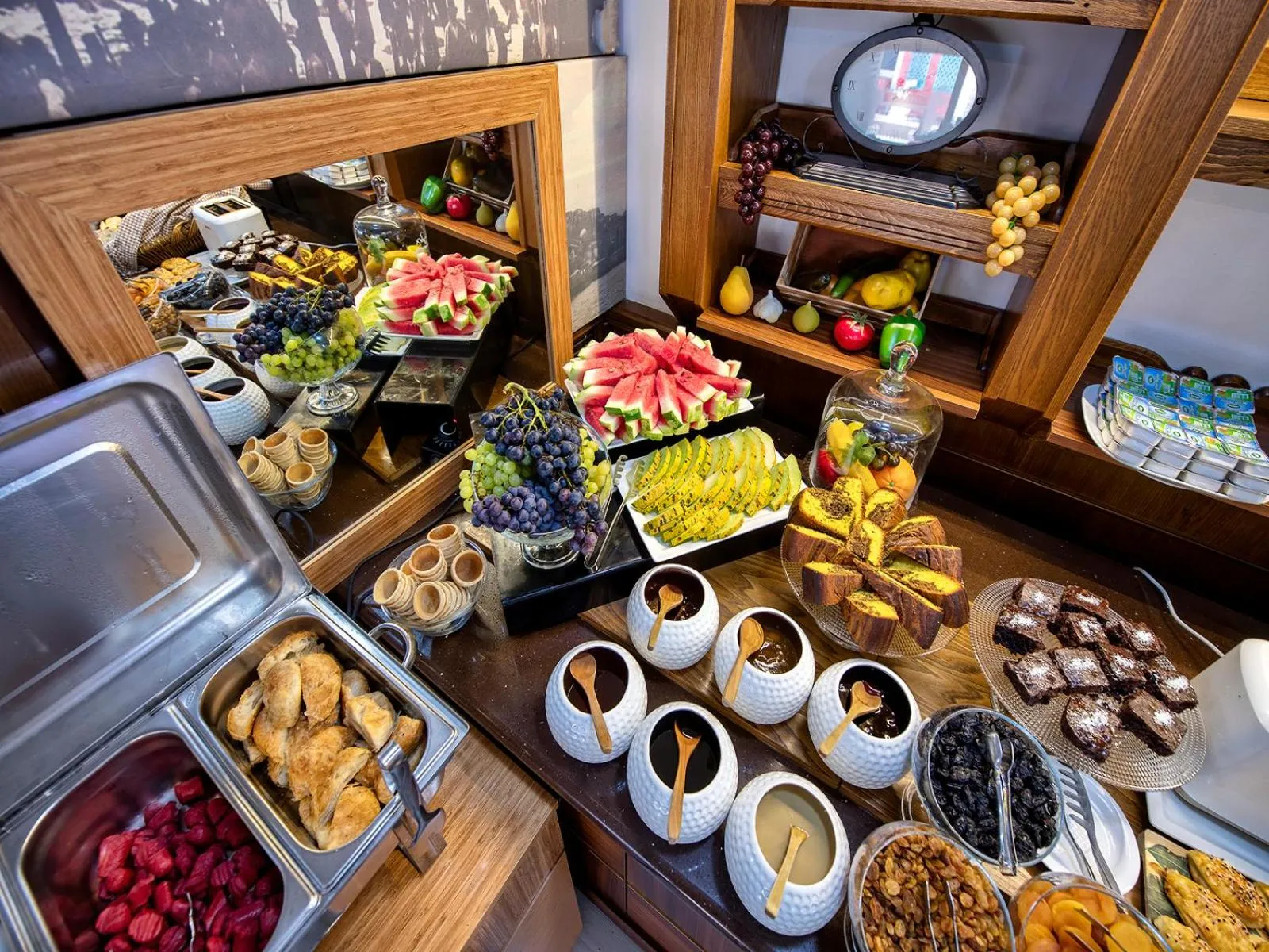 Food close-up in Kozan City Hotel