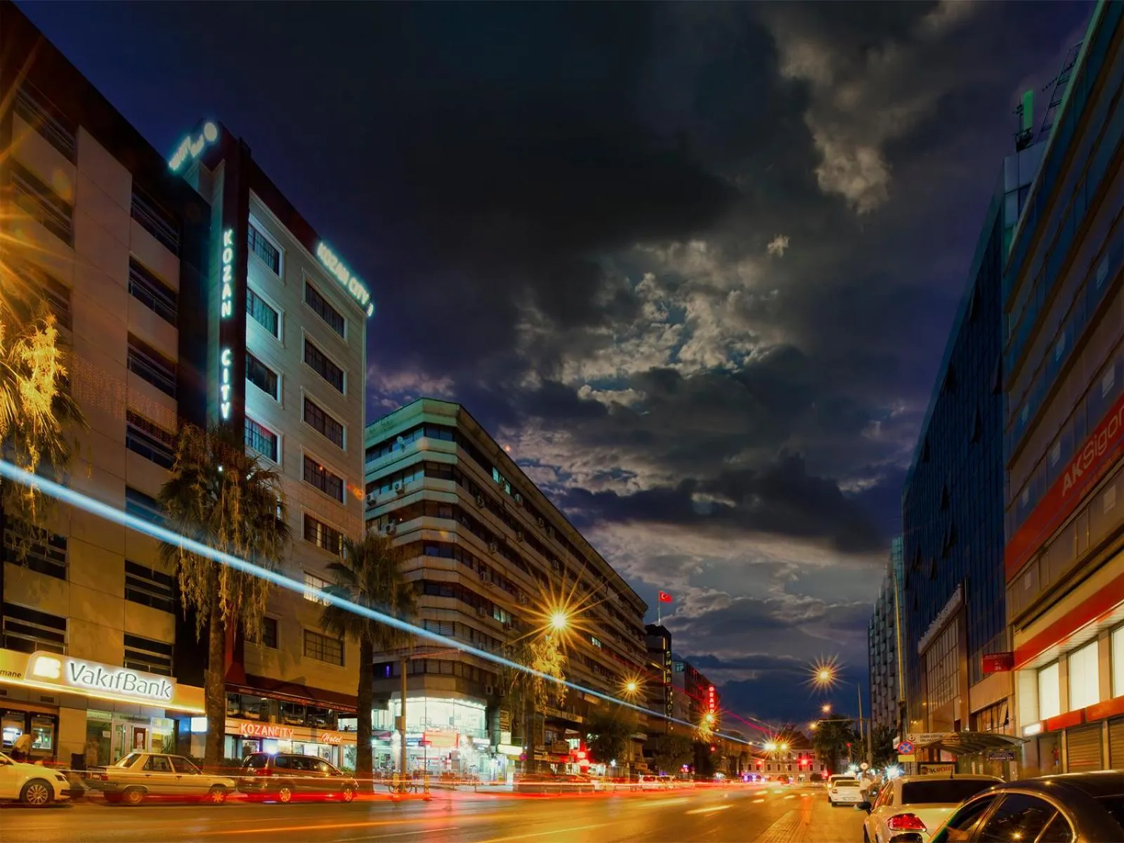 Facade/entrance in Kozan City Hotel